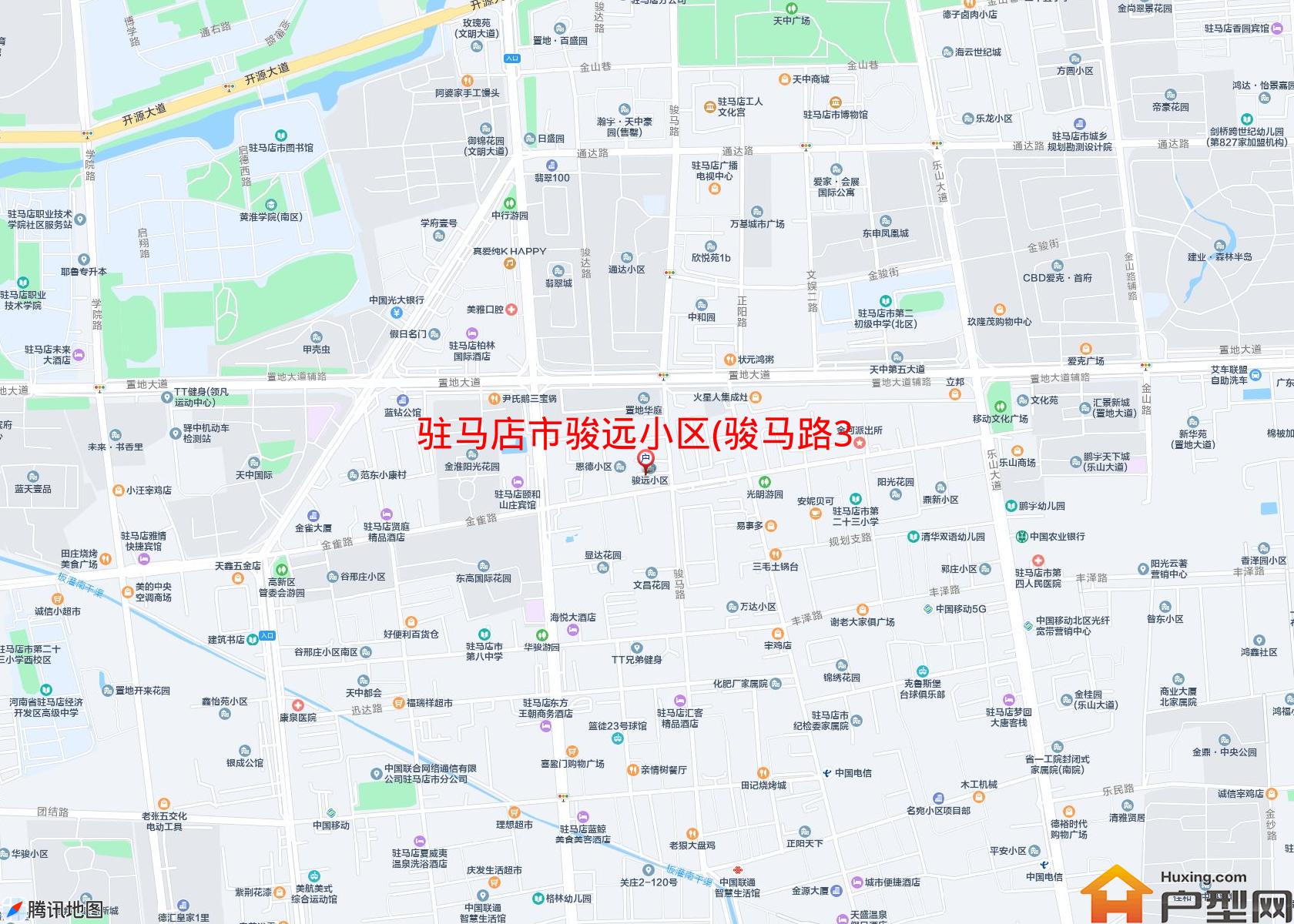 骏远小区(骏马路321号)小区 - 户型网