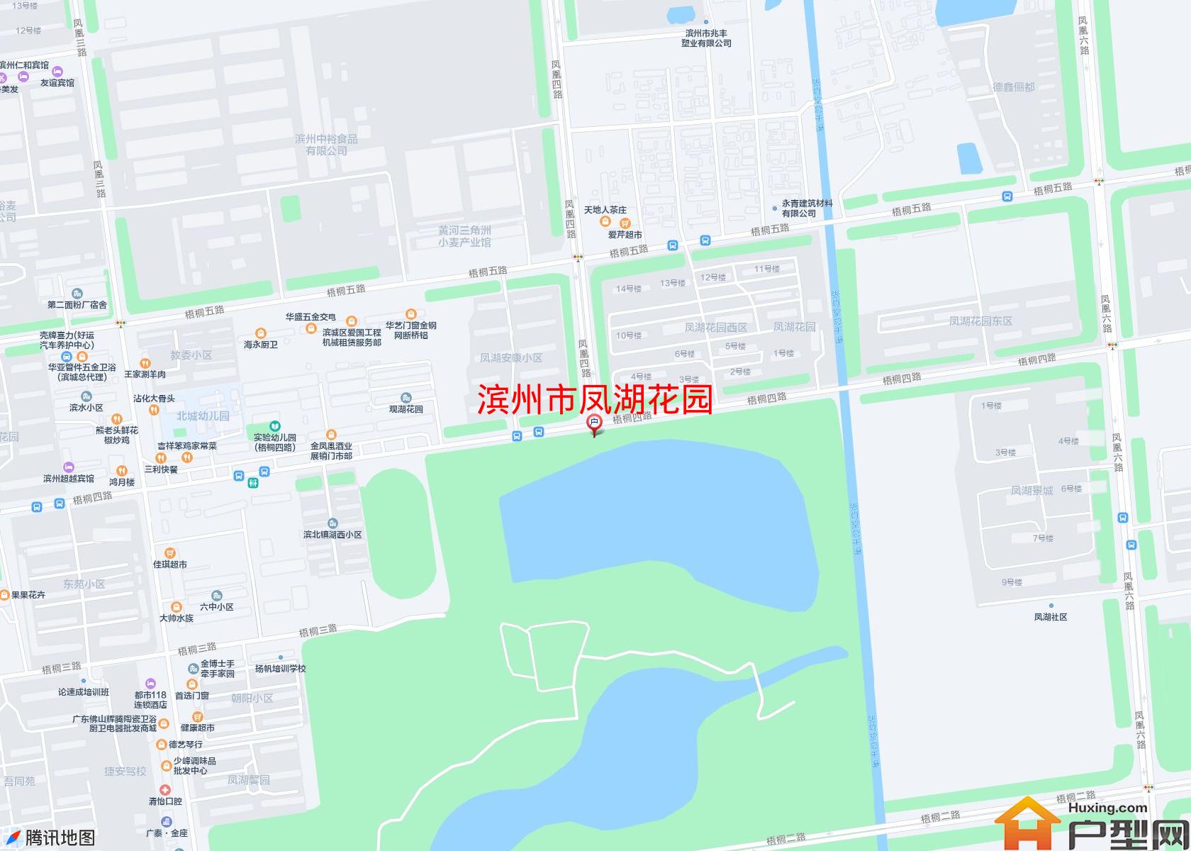凤湖花园小区 - 户型网