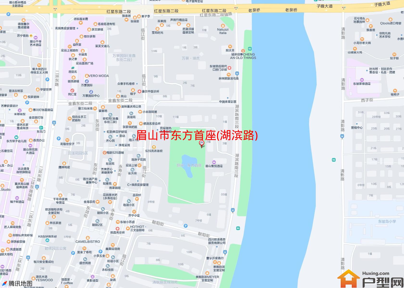 东方首座(湖滨路)小区 - 户型网