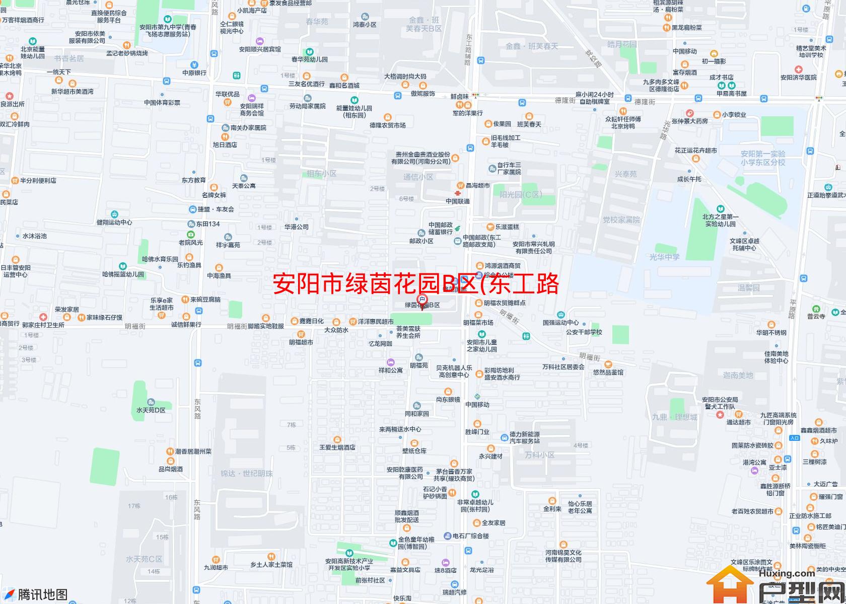 绿茵花园B区(东工路)小区 - 户型网