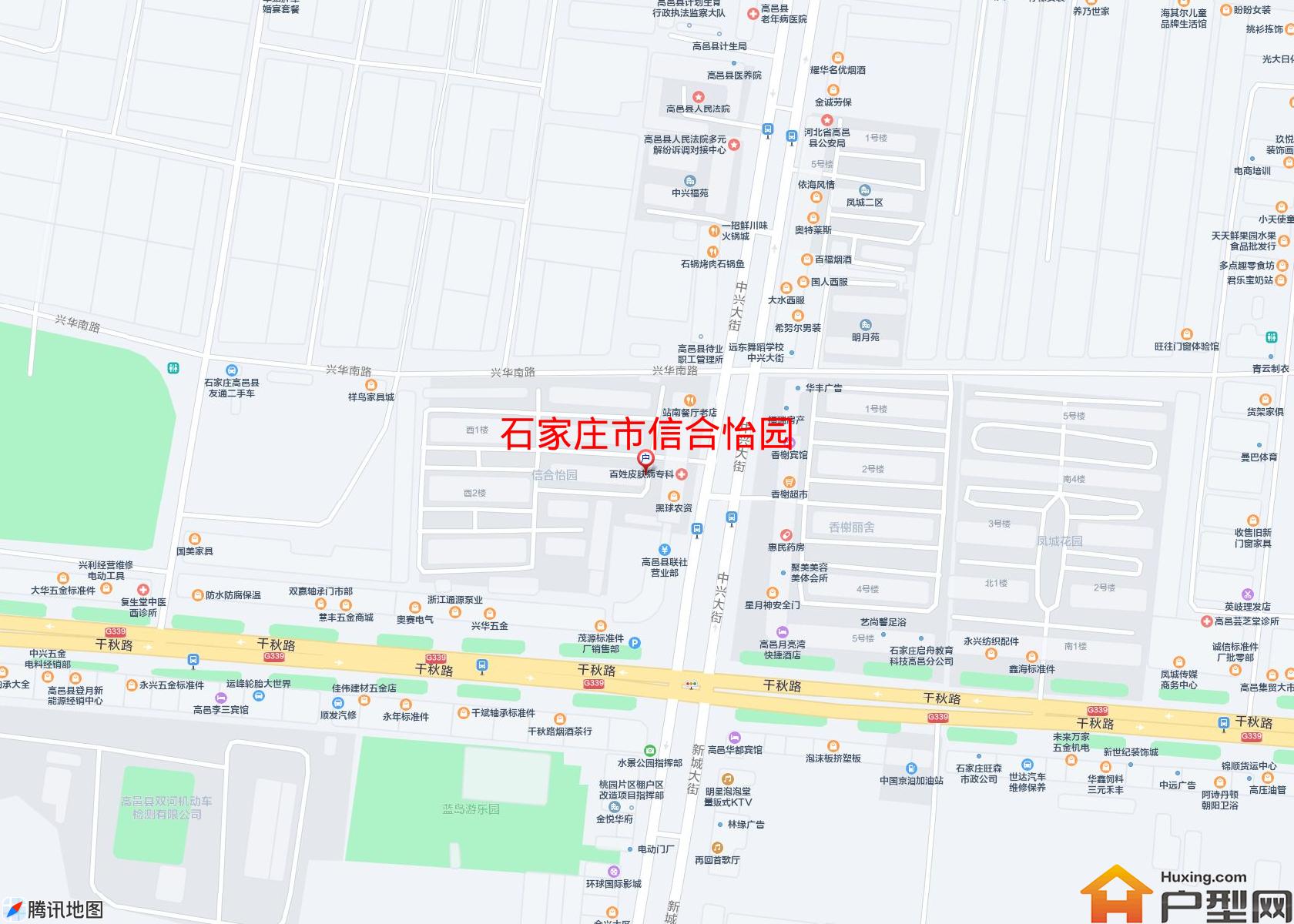 信合怡园小区 - 户型网