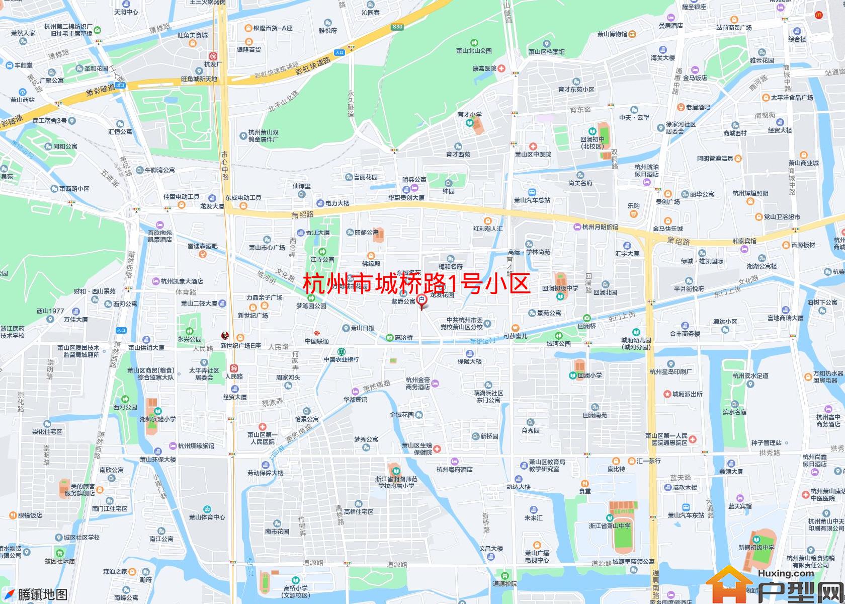 城桥路1号小区小区 - 户型网
