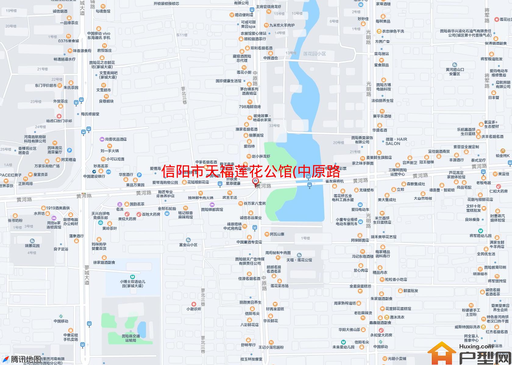 天福莲花公馆(中原路)小区 - 户型网