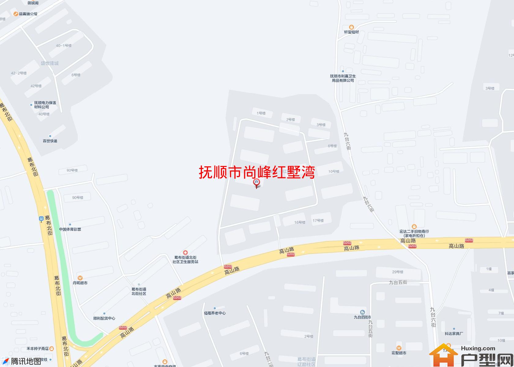 尚峰红墅湾小区 - 户型网