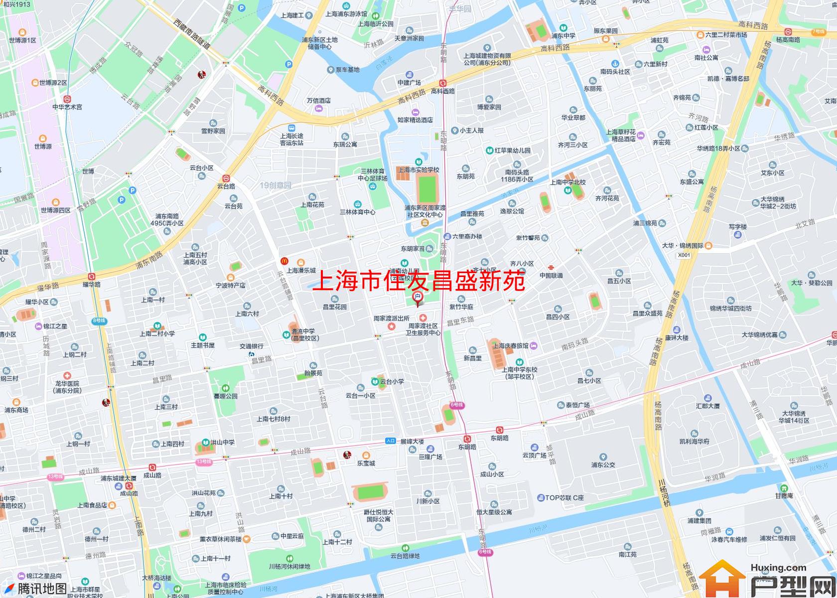 住友昌盛新苑小区 - 户型网