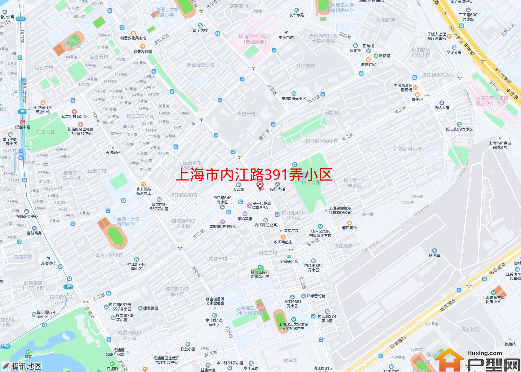 内江路391弄小区小区 - 户型网