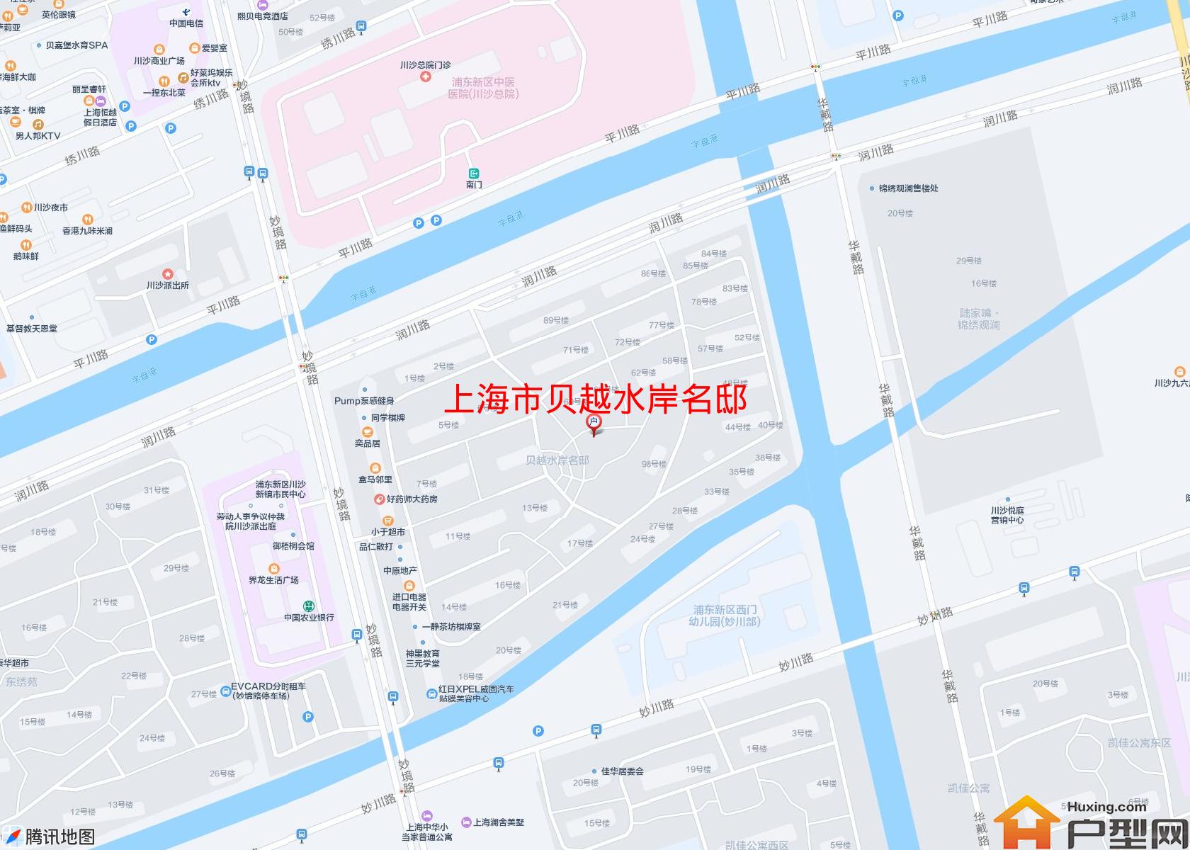 贝越水岸名邸小区 - 户型网