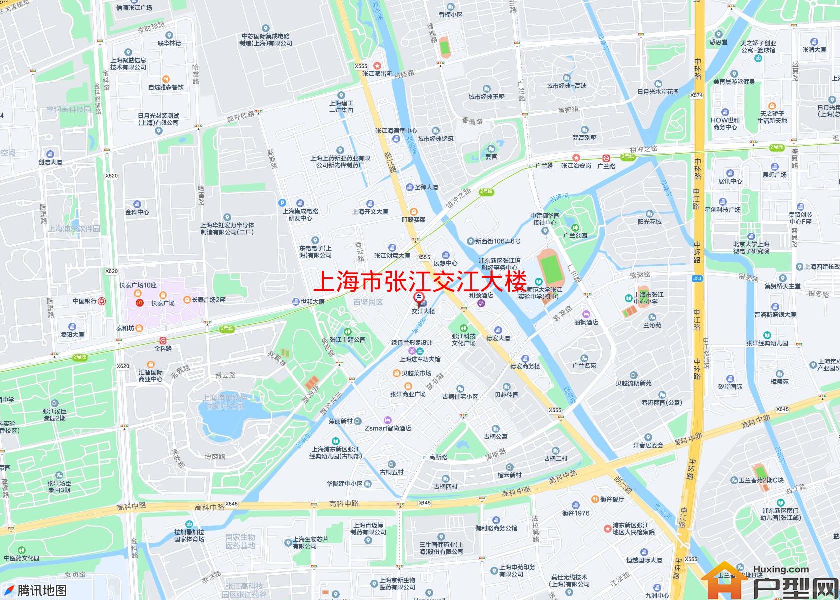 张江交江大楼小区 - 户型网