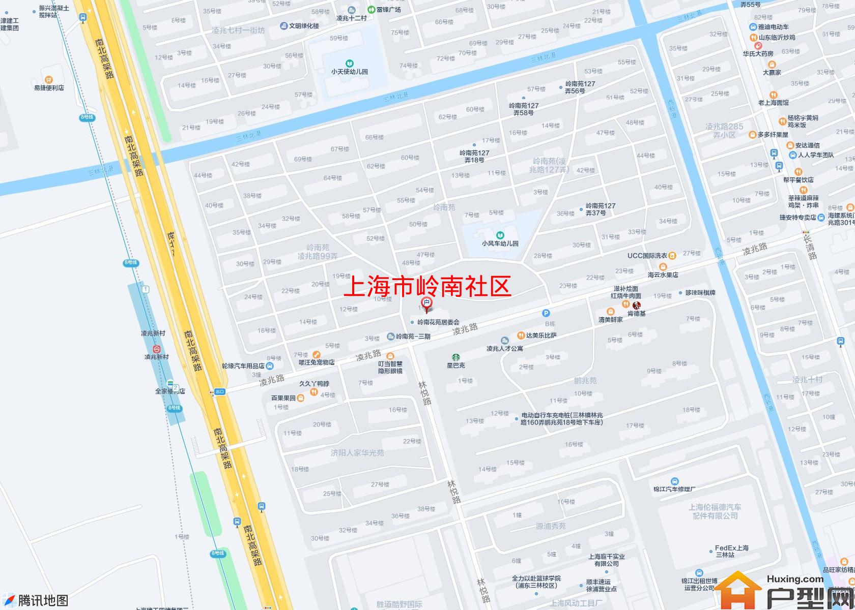 岭南社区小区 - 户型网