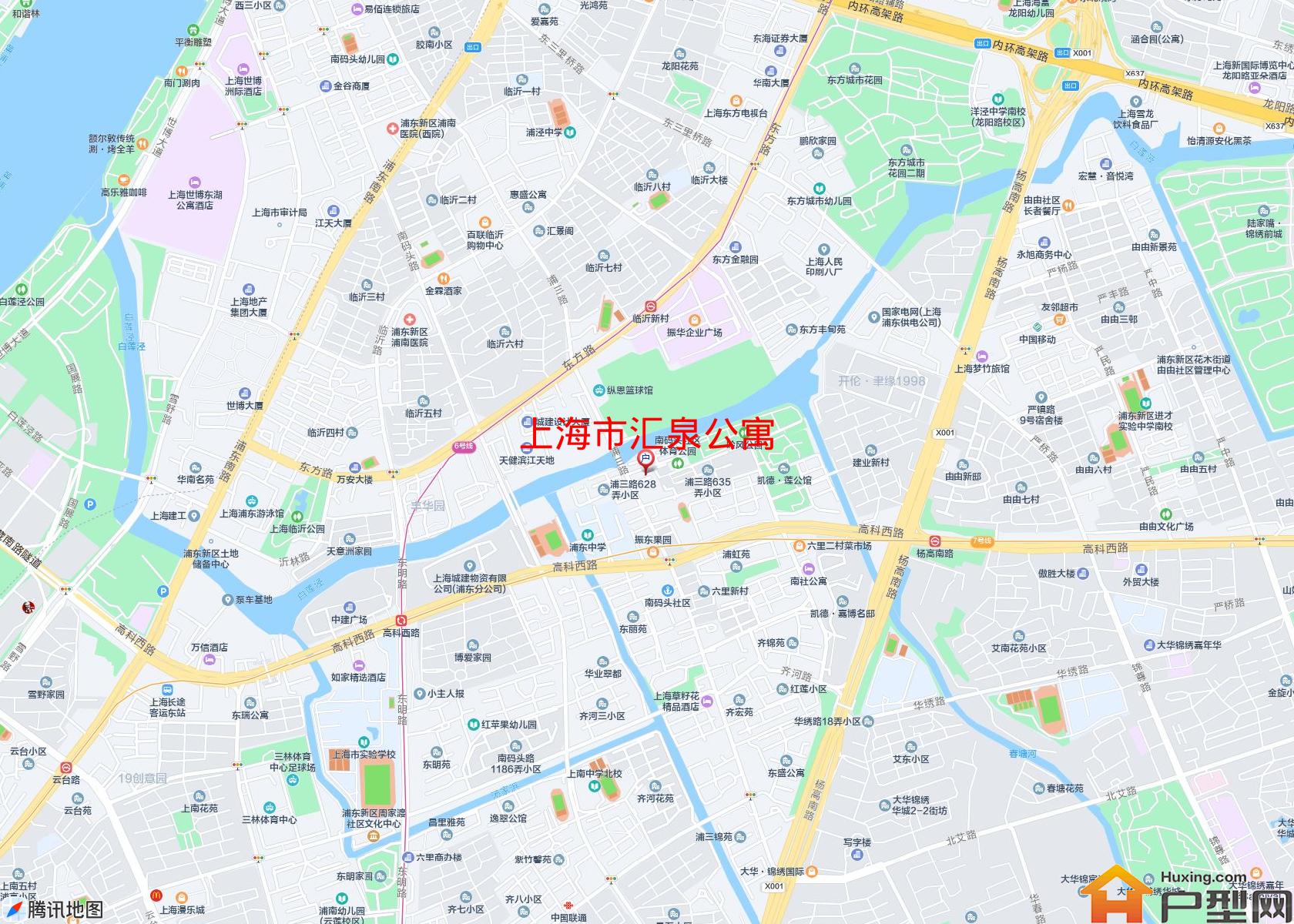 汇泉公寓小区 - 户型网