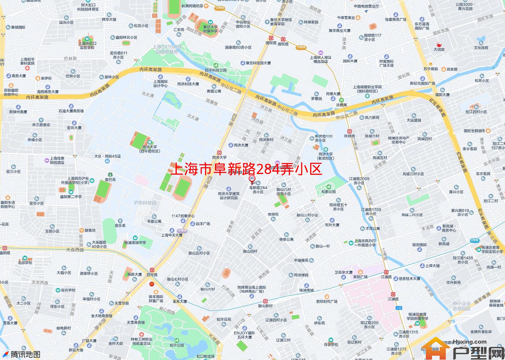 阜新路284弄小区小区 - 户型网