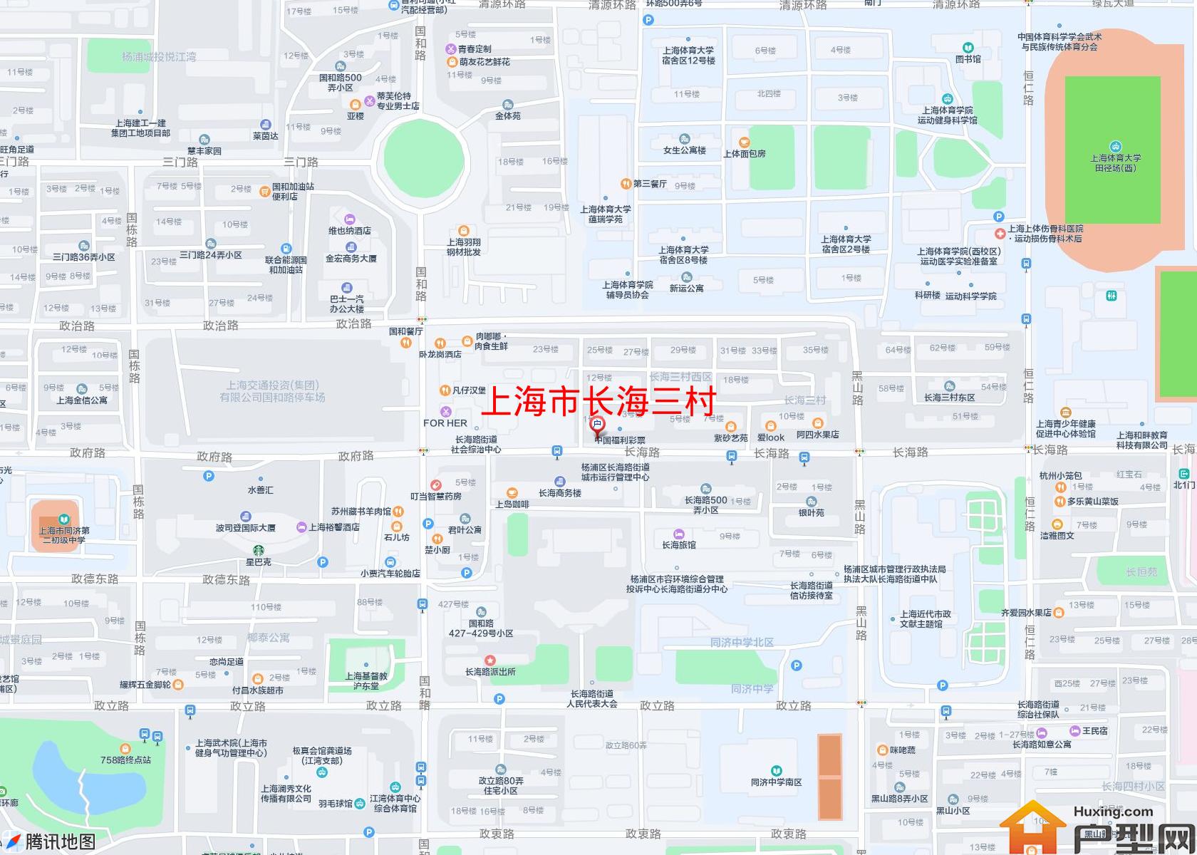 长海三村小区 - 户型网