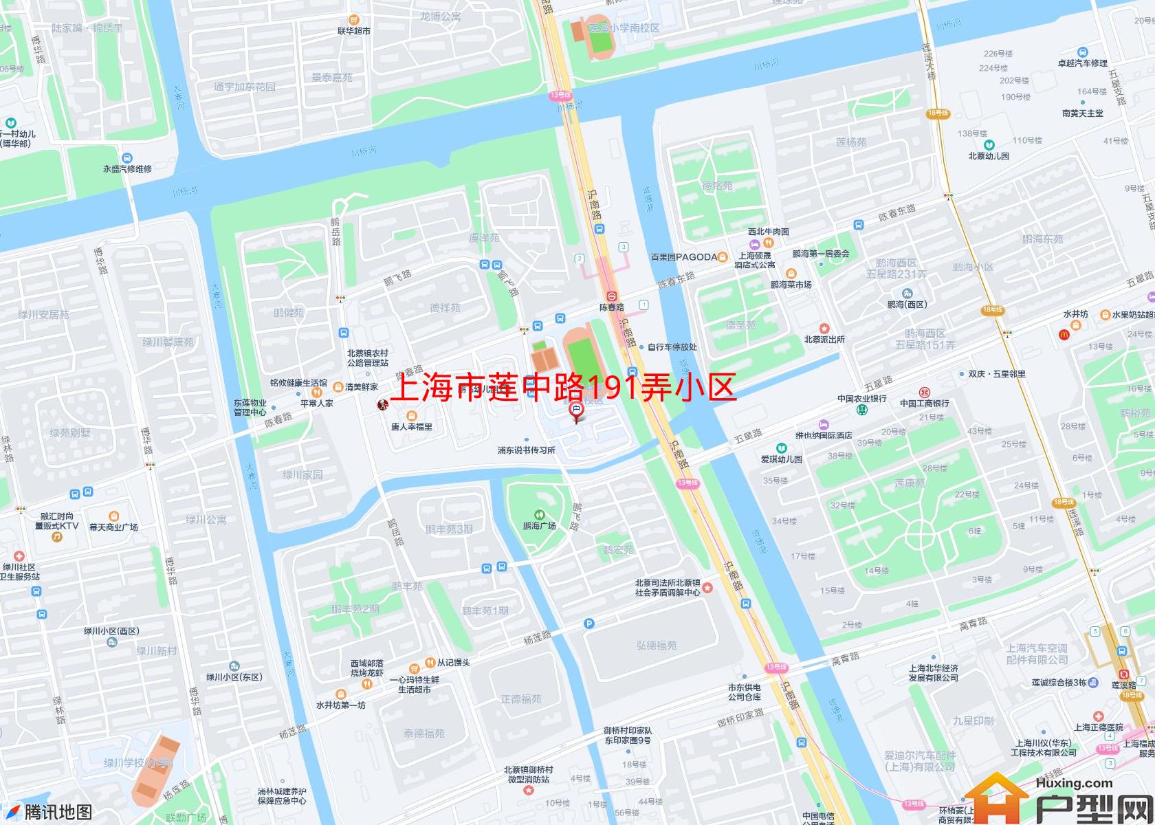 莲中路191弄小区小区 - 户型网