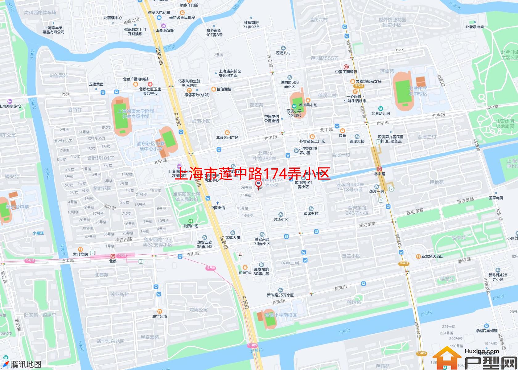 莲中路174弄小区小区 - 户型网