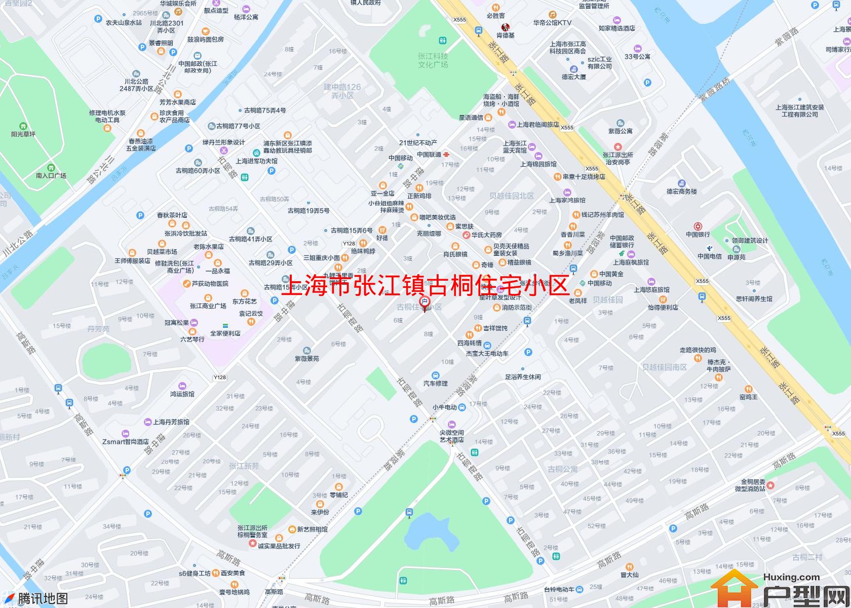 张江镇古桐住宅小区小区 - 户型网