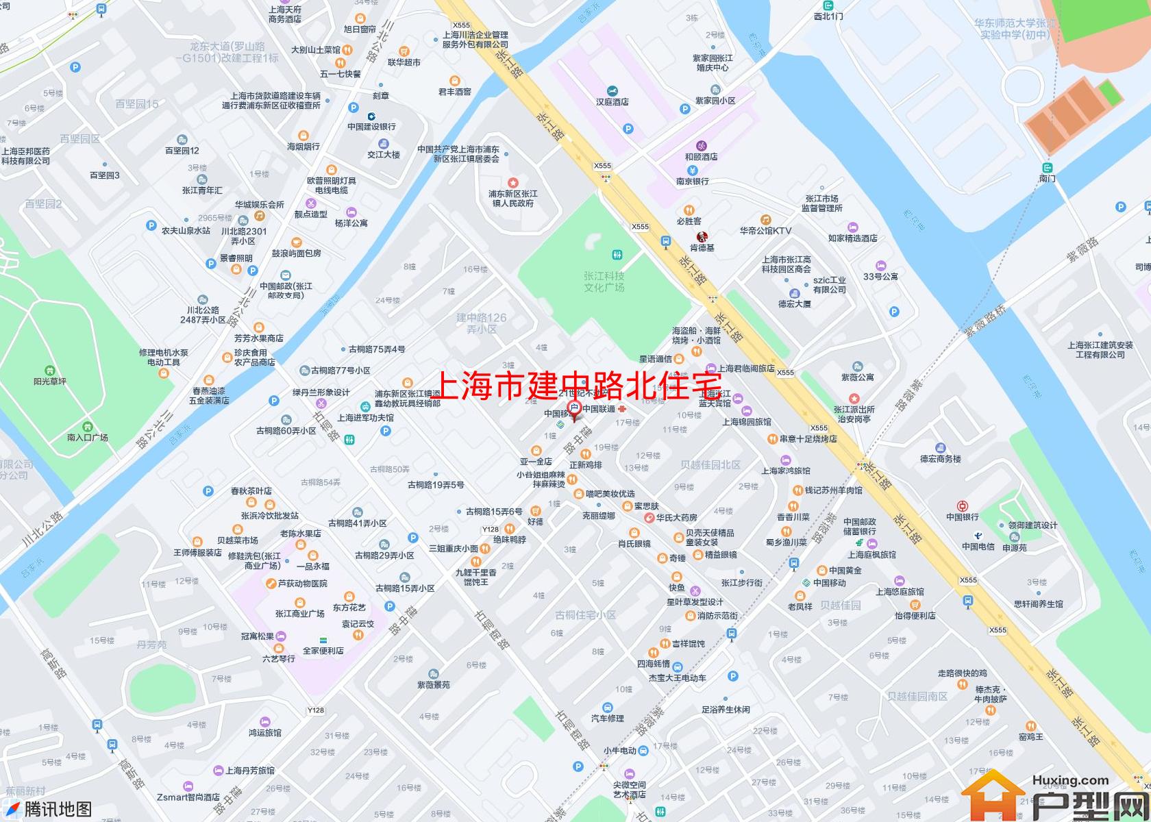 建中路北住宅小区 - 户型网