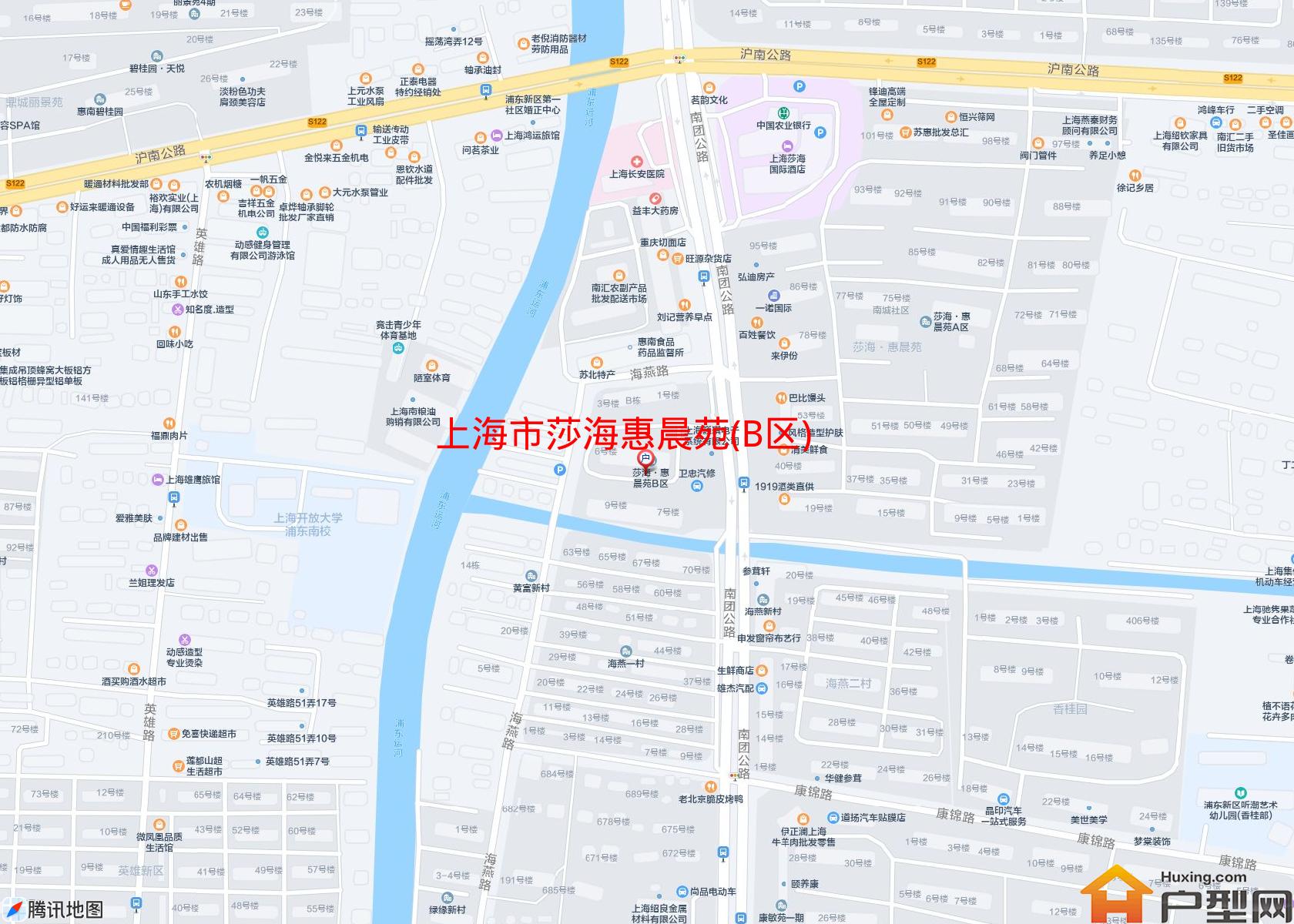 莎海惠晨苑(B区)小区 - 户型网