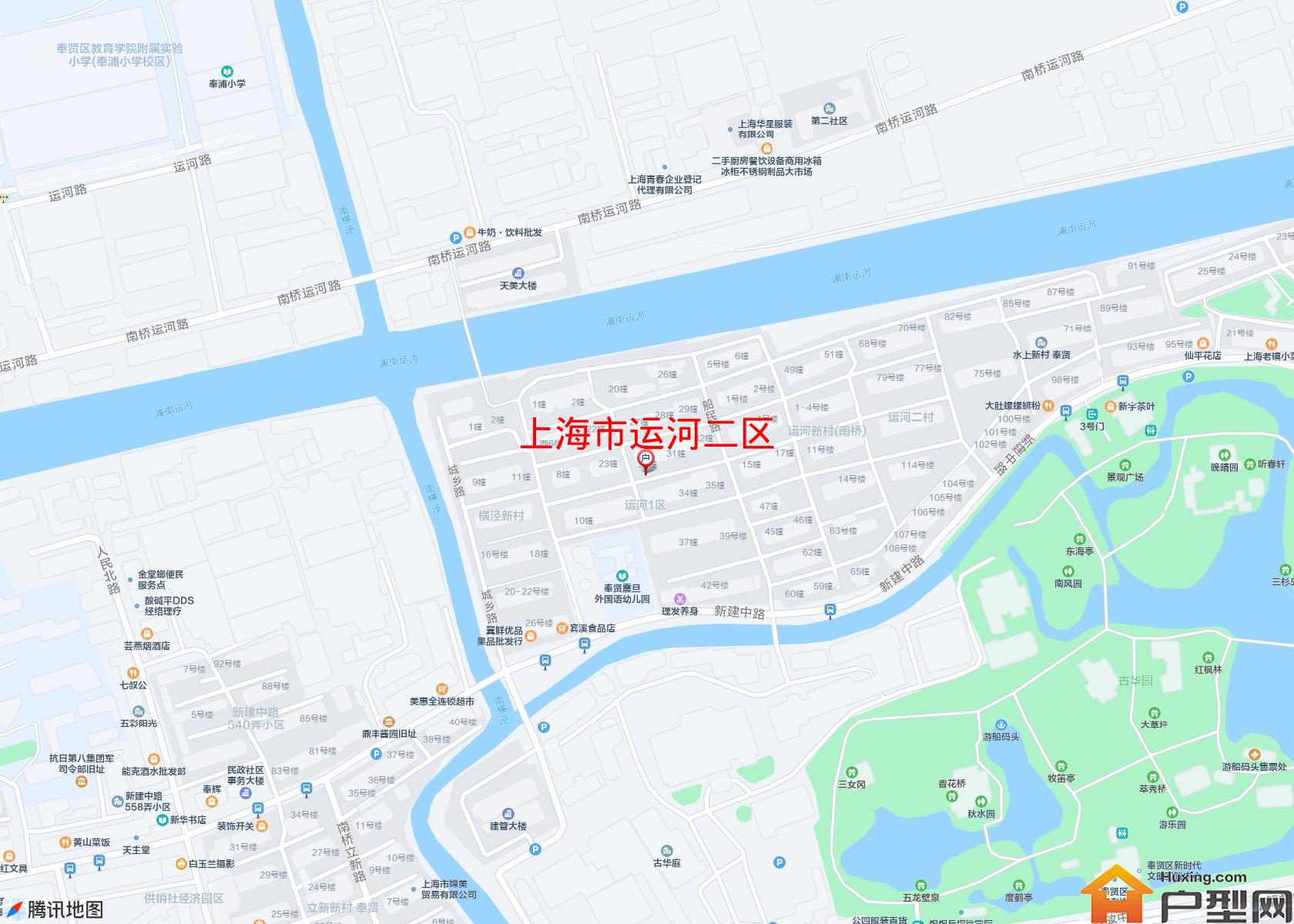 运河二区小区 - 户型网