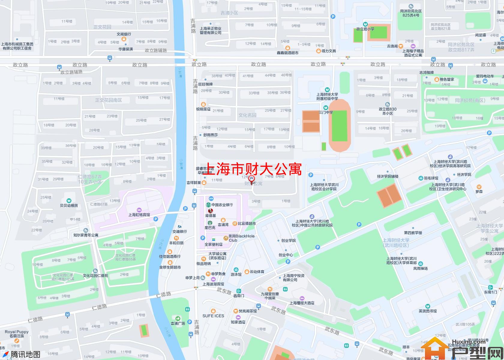 财大公寓小区 - 户型网