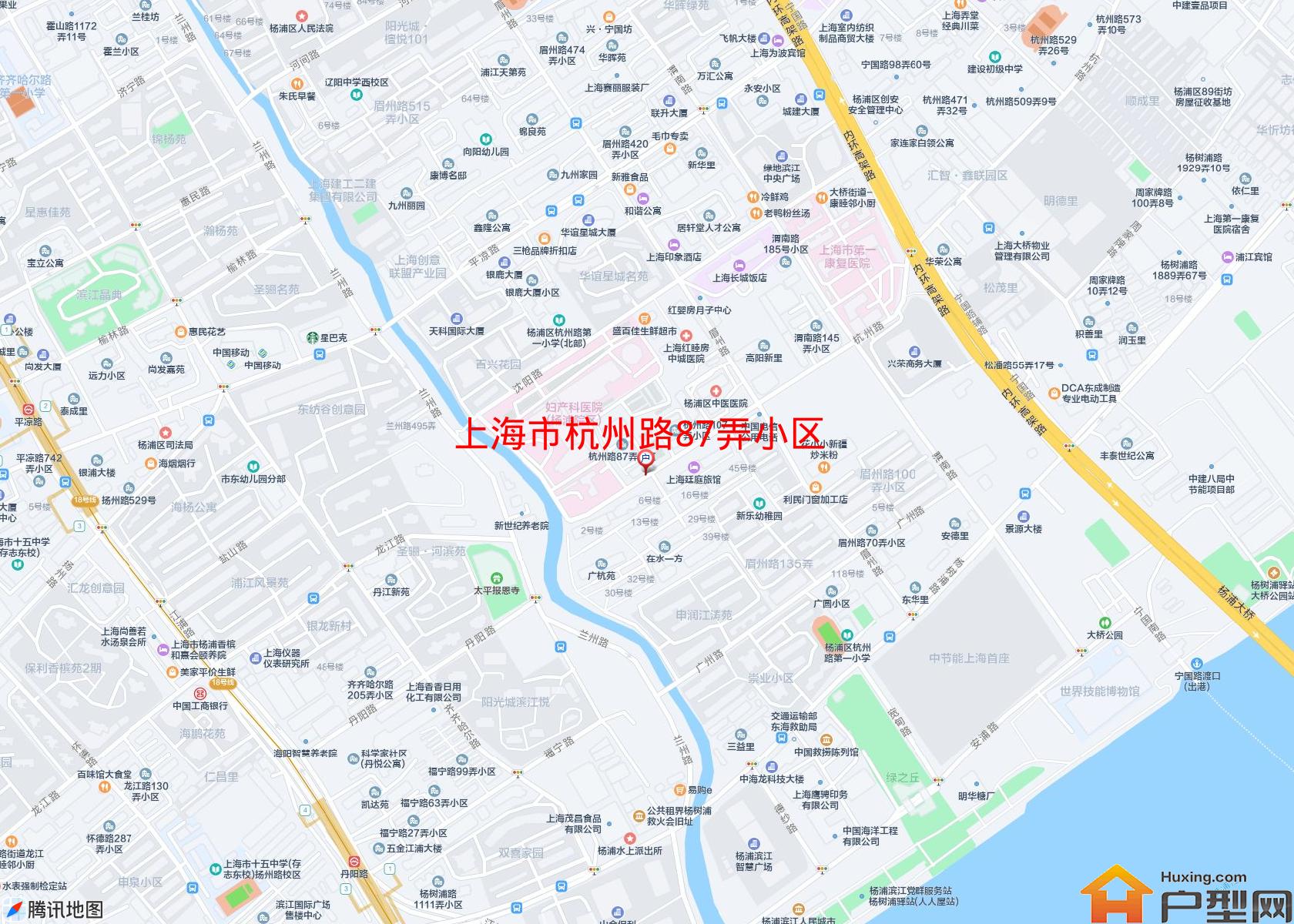 杭州路87弄小区小区 - 户型网