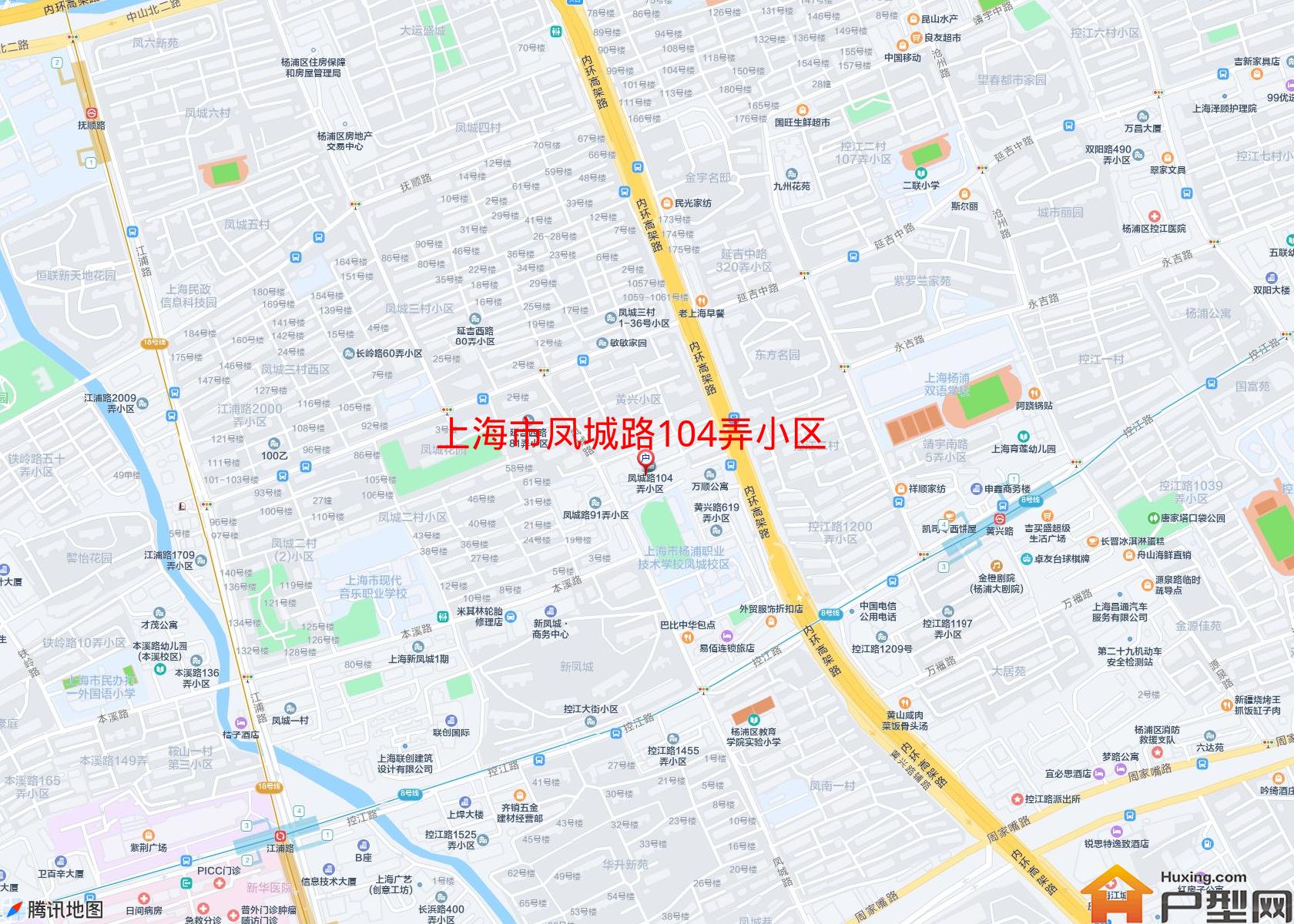 凤城路104弄小区小区 - 户型网