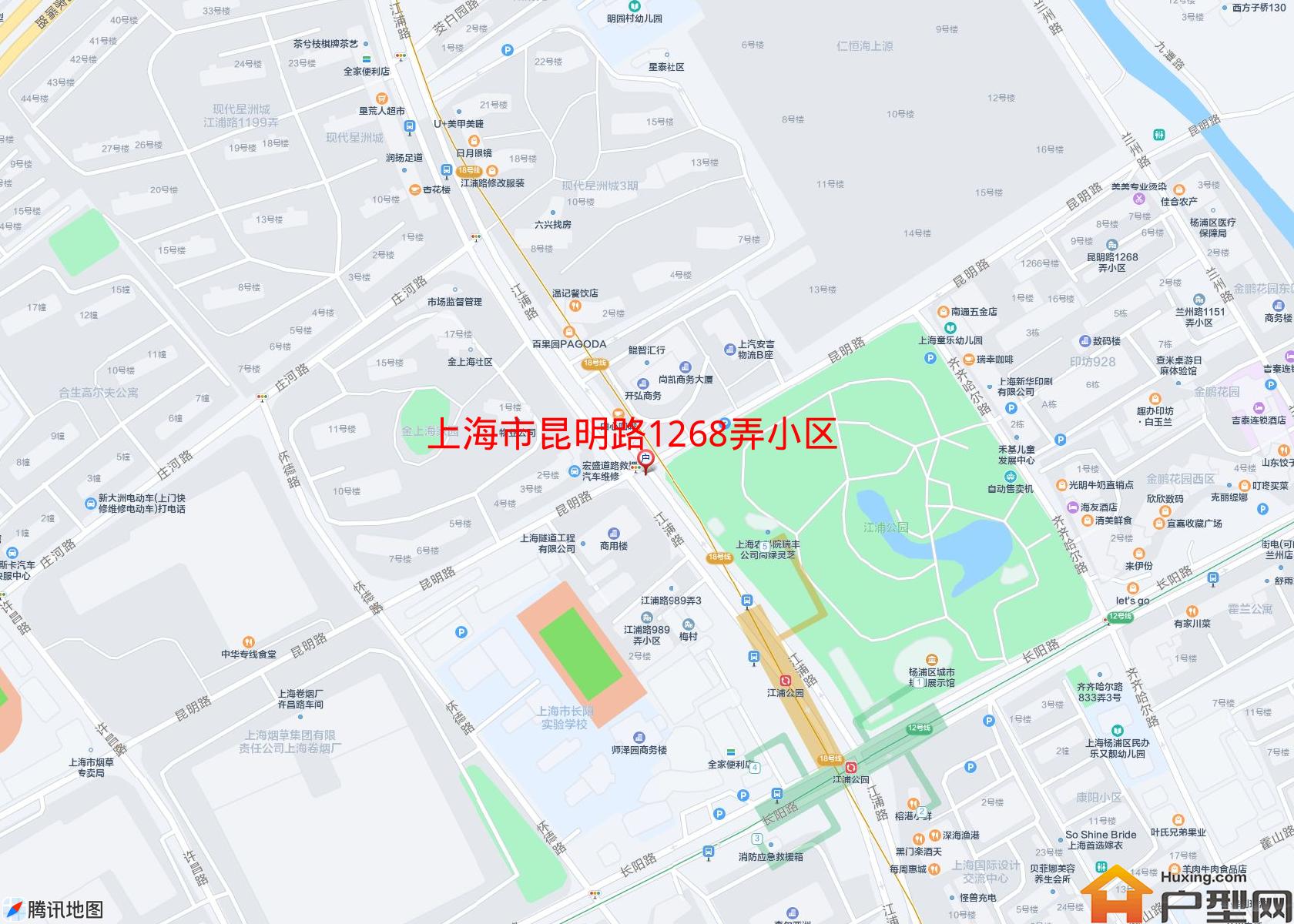 昆明路1268弄小区小区 - 户型网