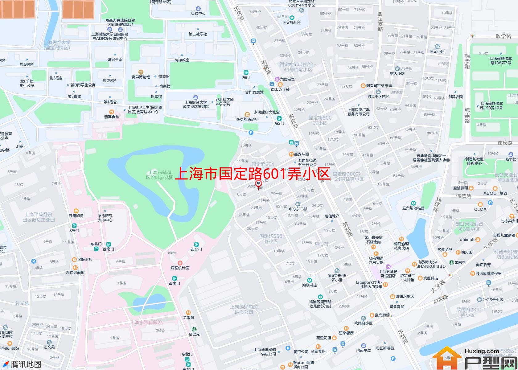国定路601弄小区小区 - 户型网