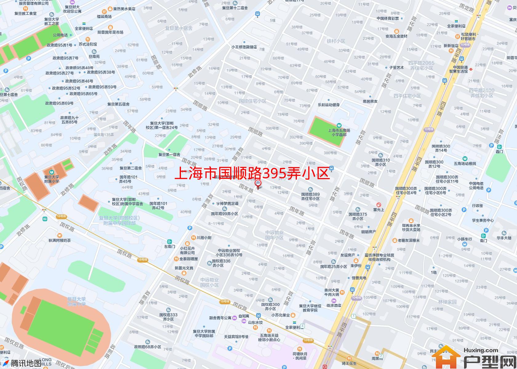 国顺路395弄小区小区 - 户型网