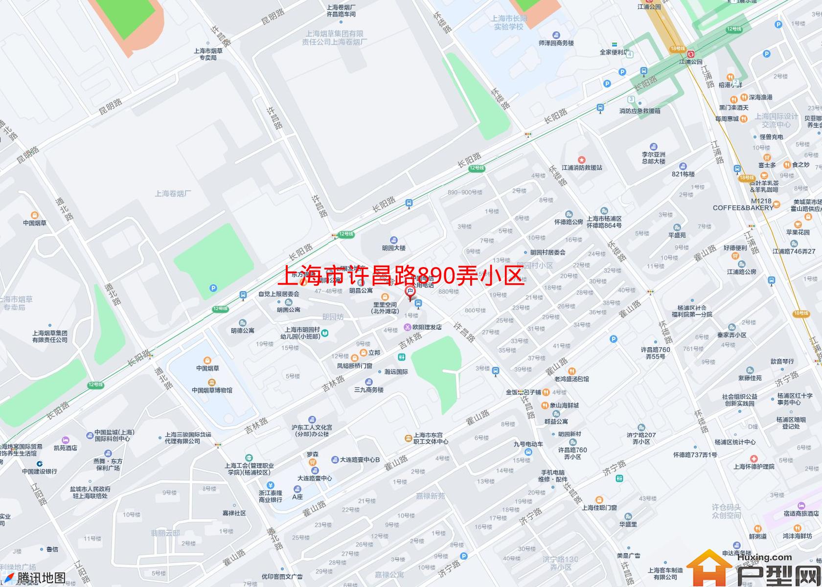 许昌路890弄小区小区 - 户型网
