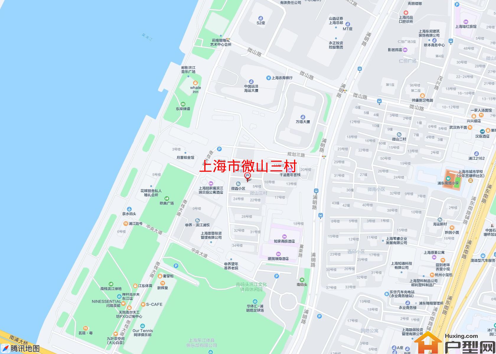 微山三村小区 - 户型网
