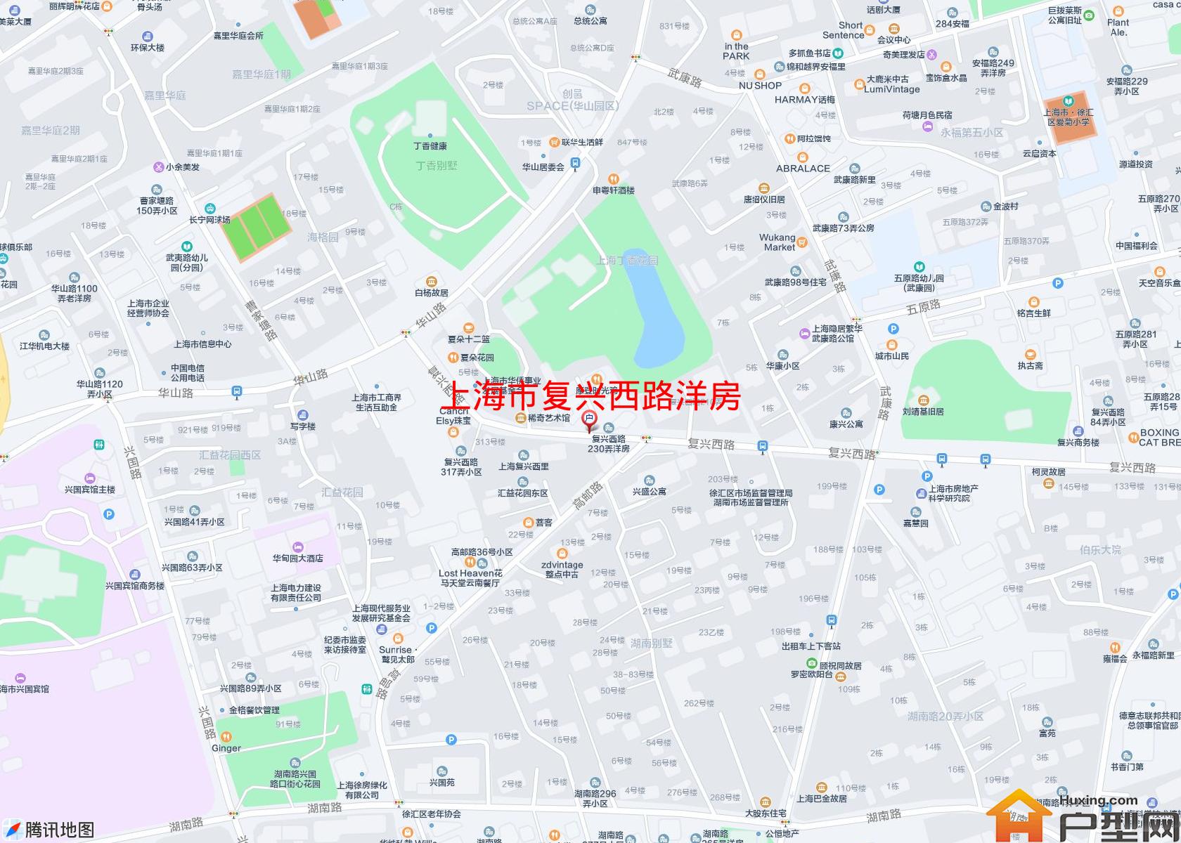 复兴西路洋房小区 - 户型网