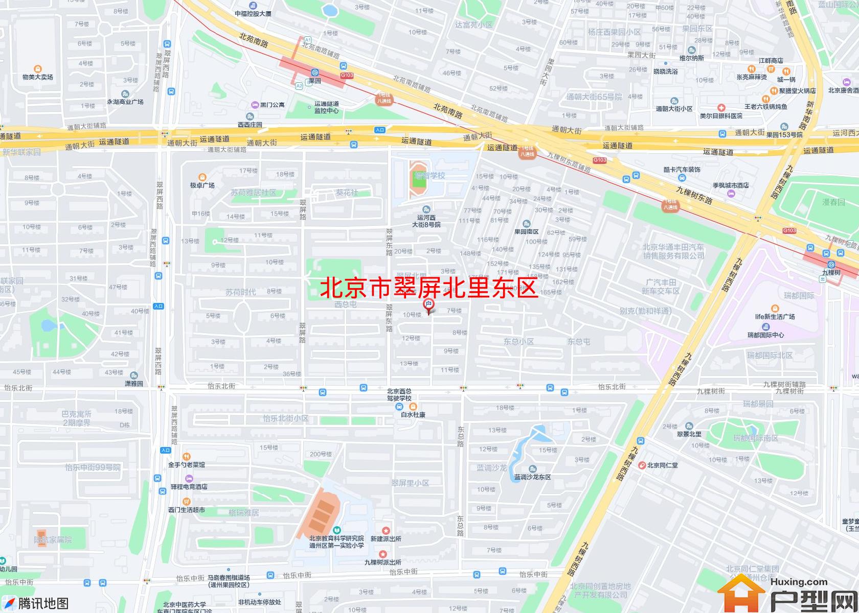 翠屏北里东区小区 - 户型网