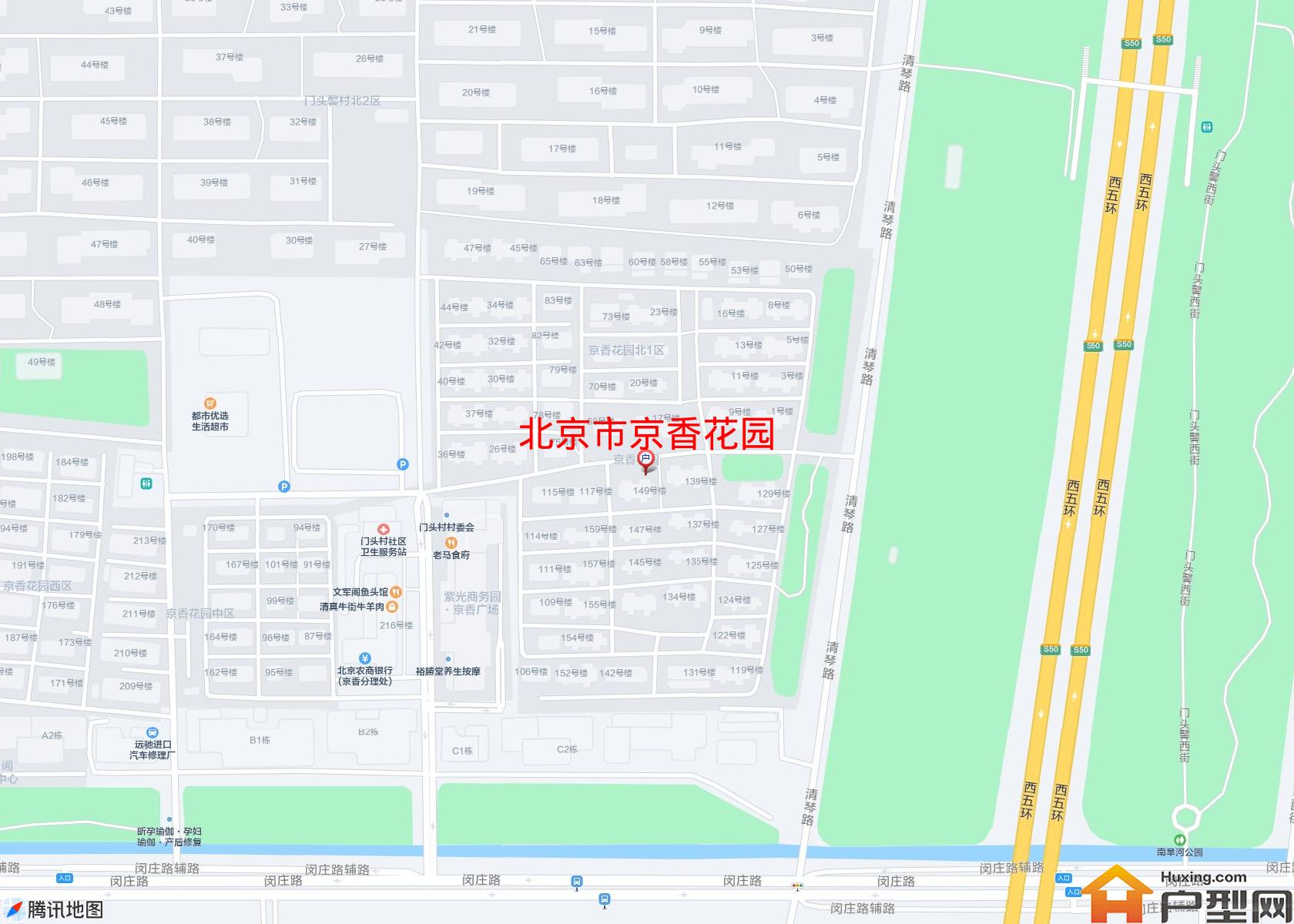 京香花园小区 - 户型网 京香花园小区 - 户型网