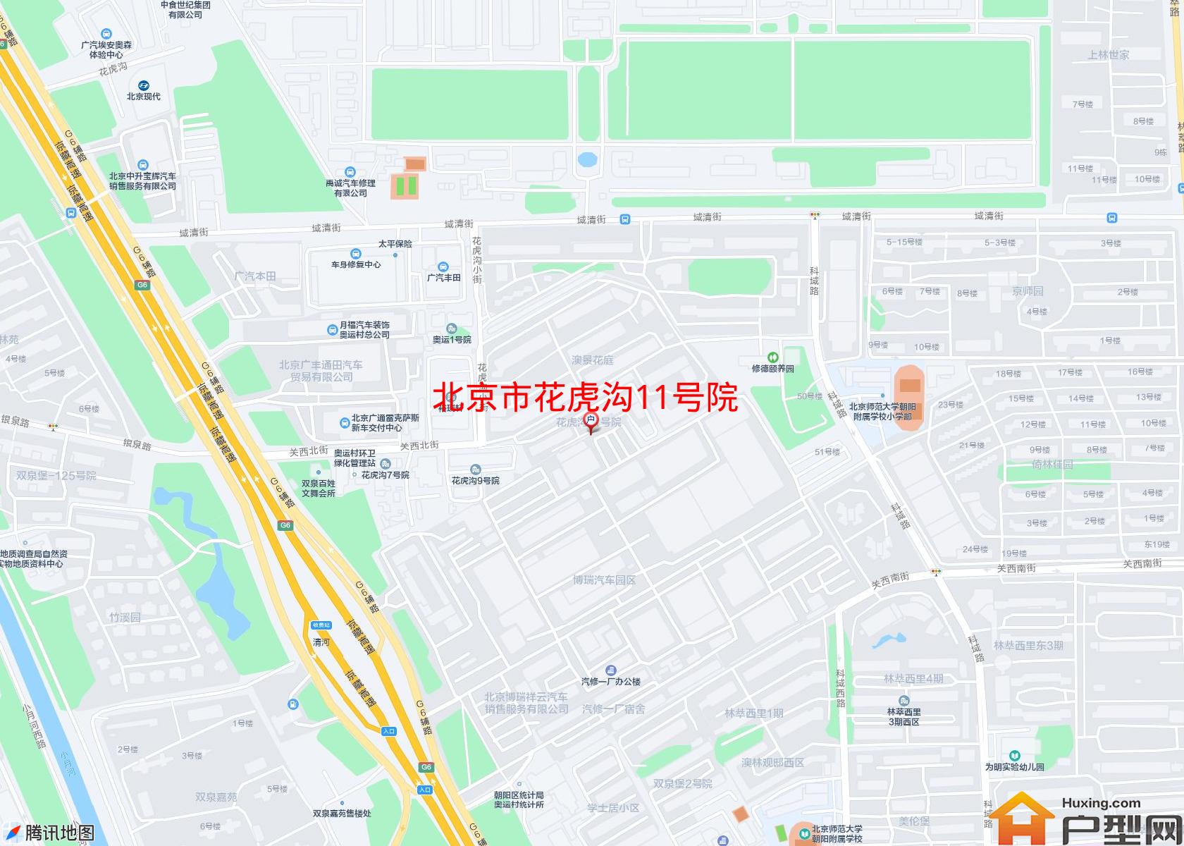 花虎沟11号院小区 - 户型网