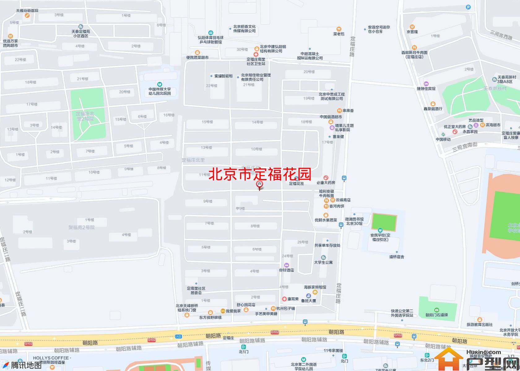 定福花园小区 - 户型网