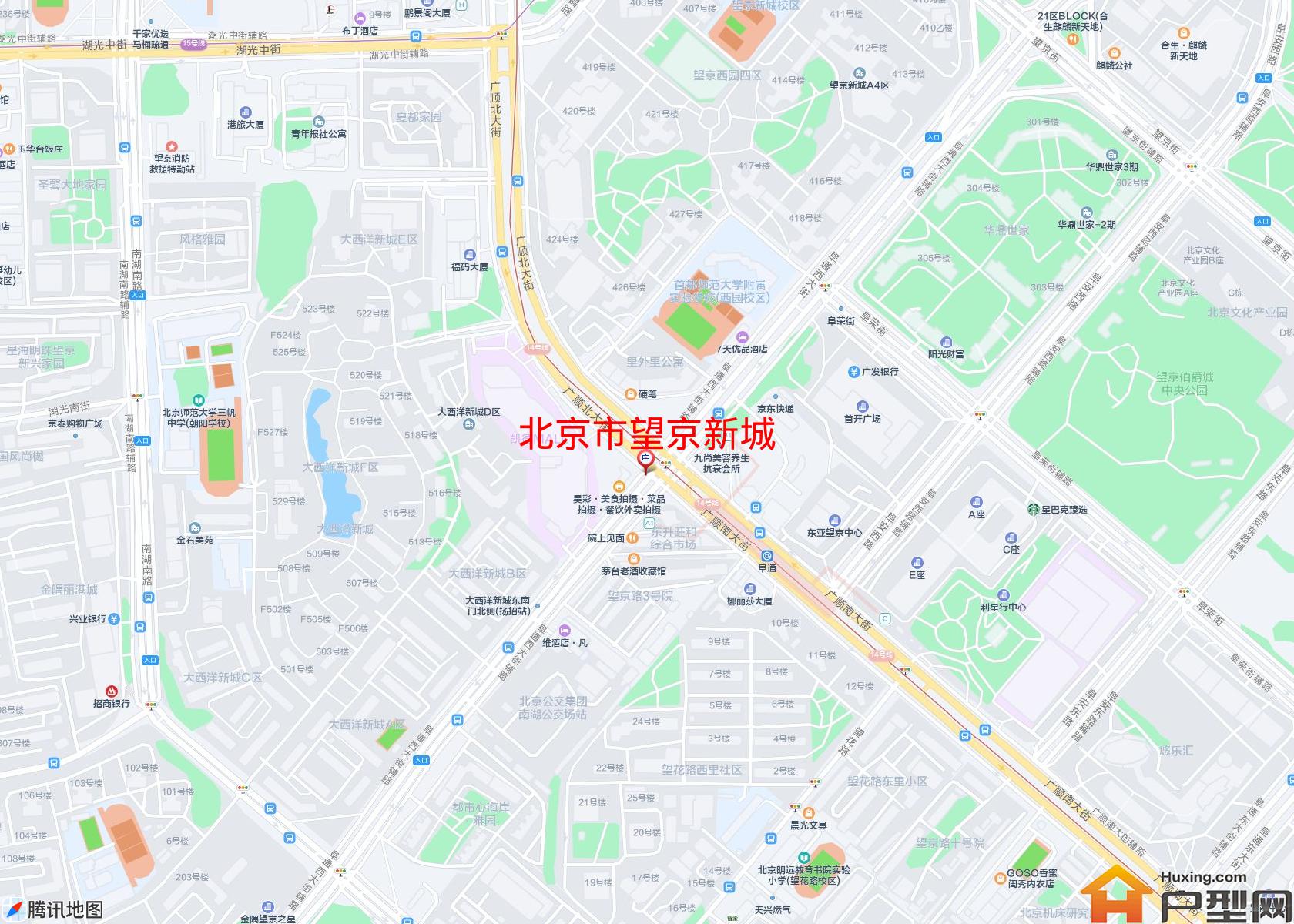 望京新城小区 - 户型网