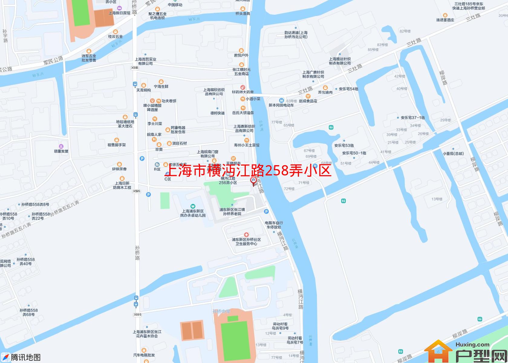 横沔江路258弄小区小区 - 户型网