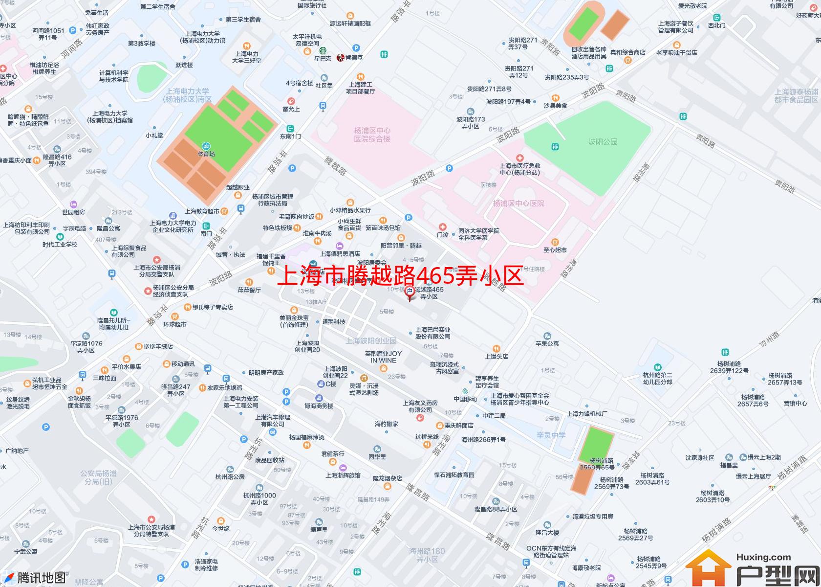 腾越路465弄小区小区 - 户型网