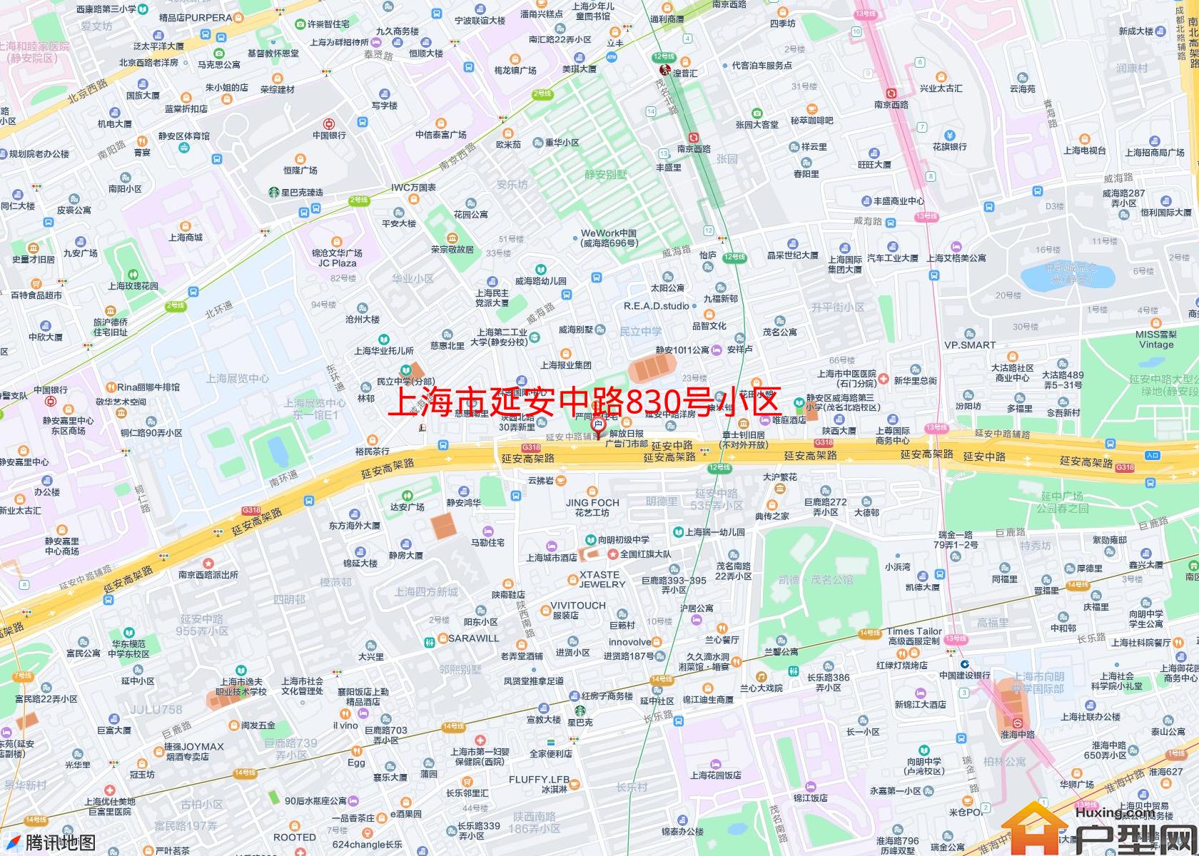 延安中路830号小区小区 - 户型网