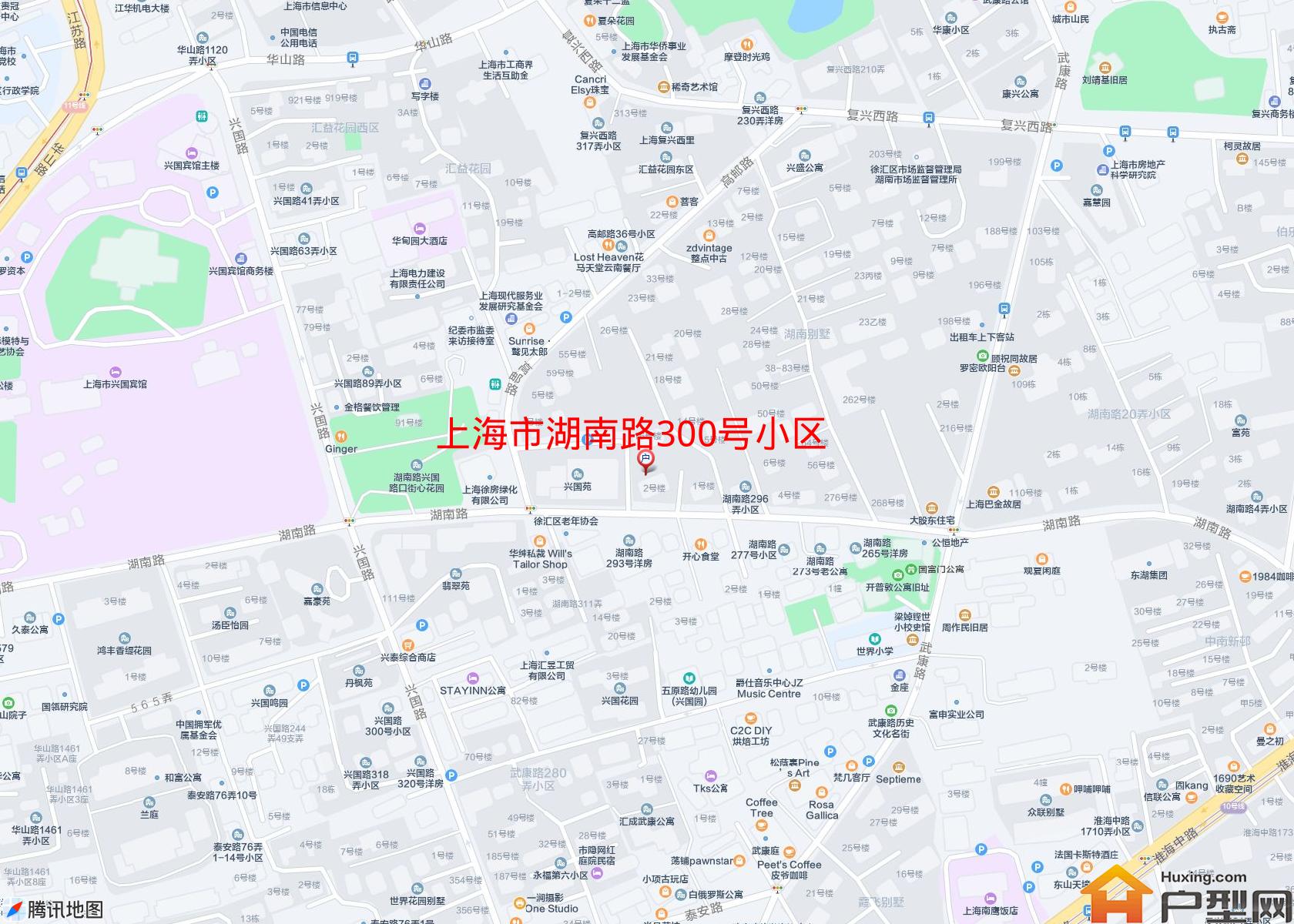湖南路300号小区小区 - 户型网