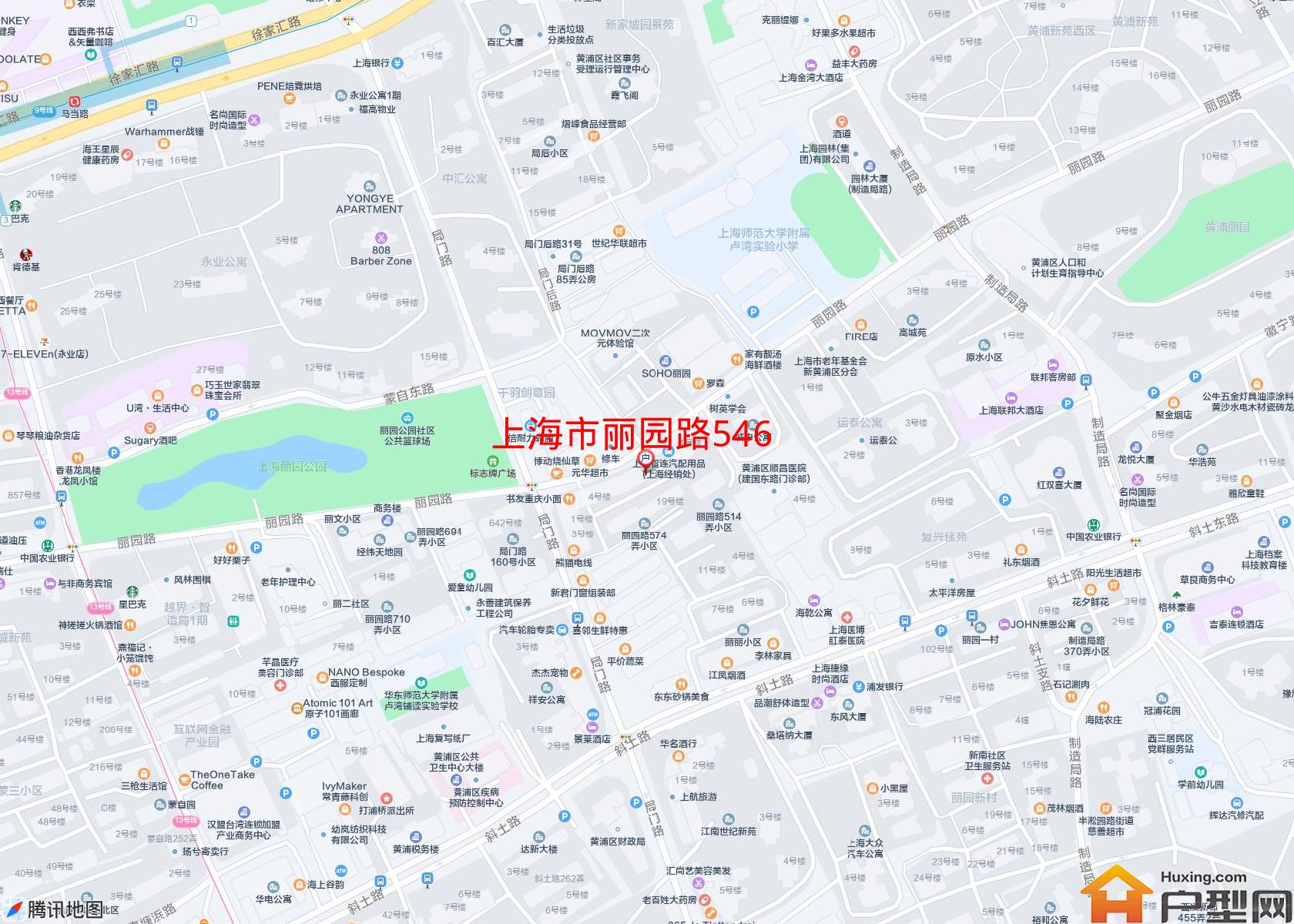 丽园路546,558,570号小区小区 - 户型网