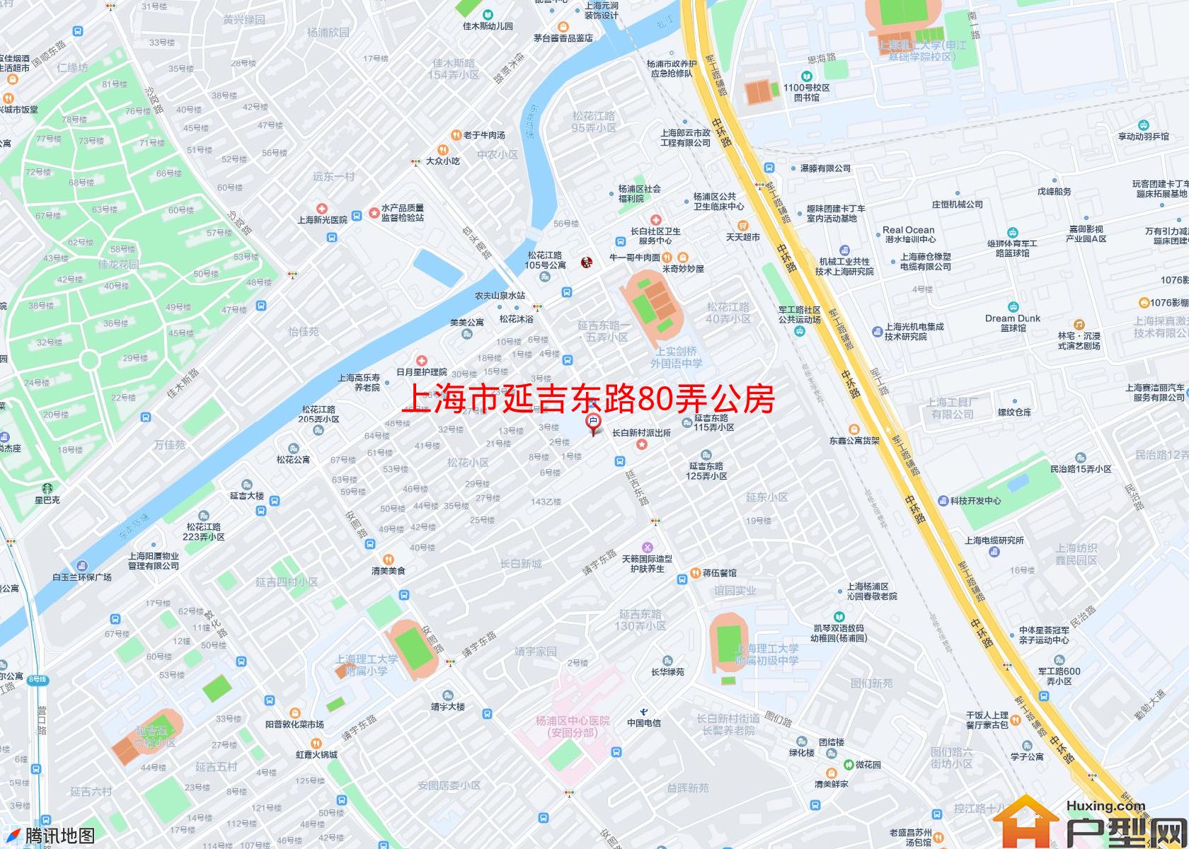 延吉东路80弄公房小区 - 户型网