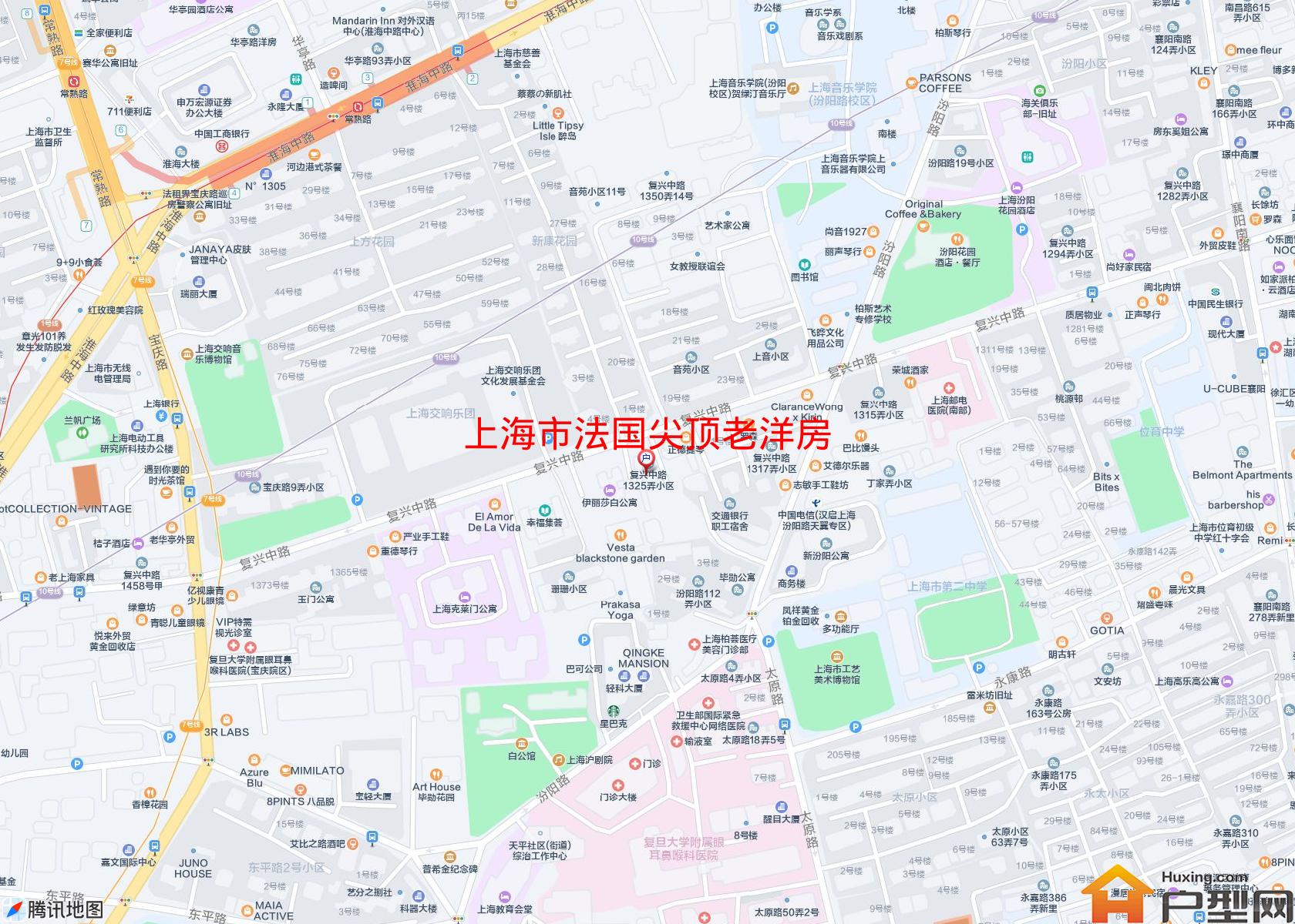 法国尖顶老洋房小区 - 户型网