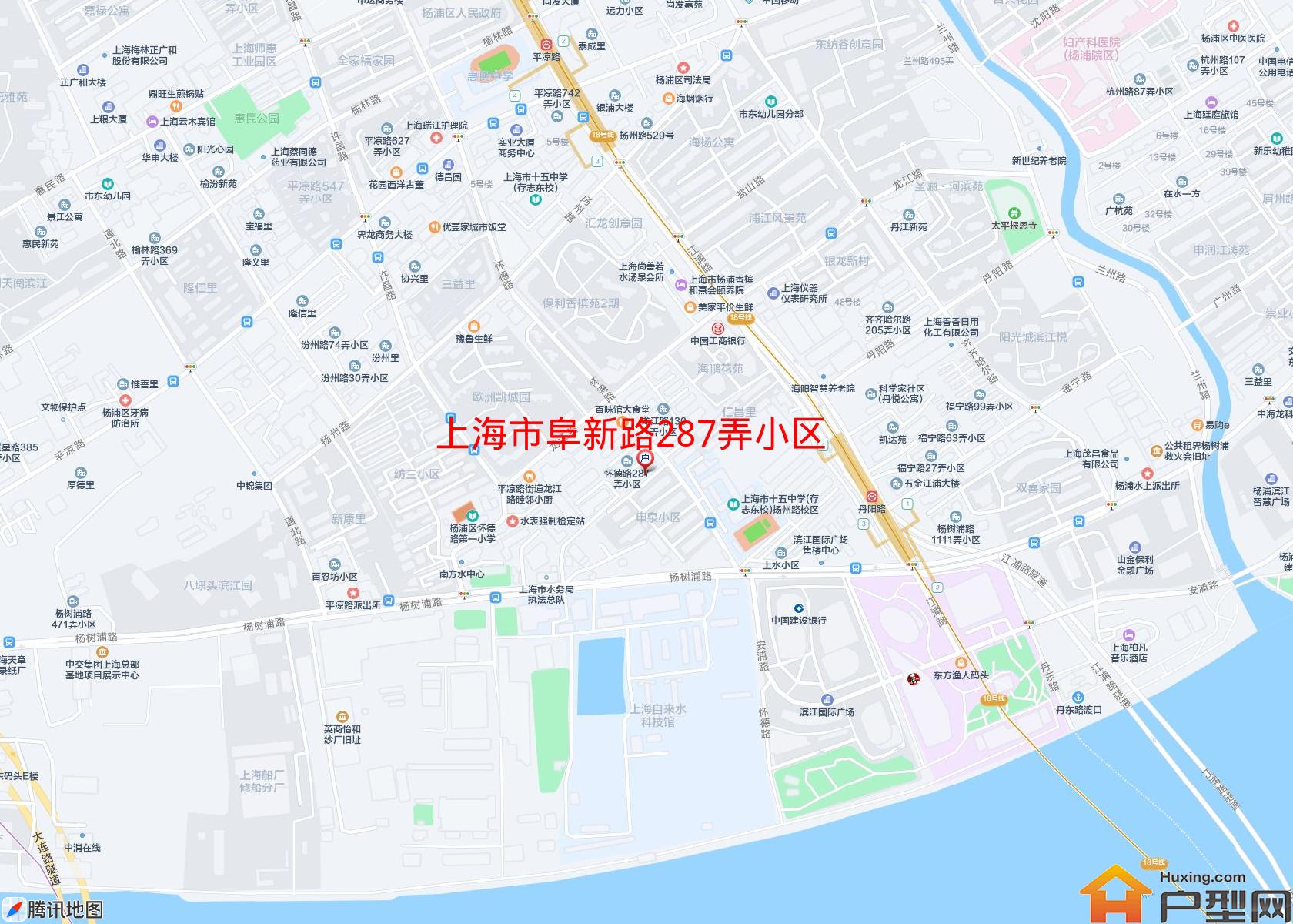 阜新路287弄小区小区 - 户型网