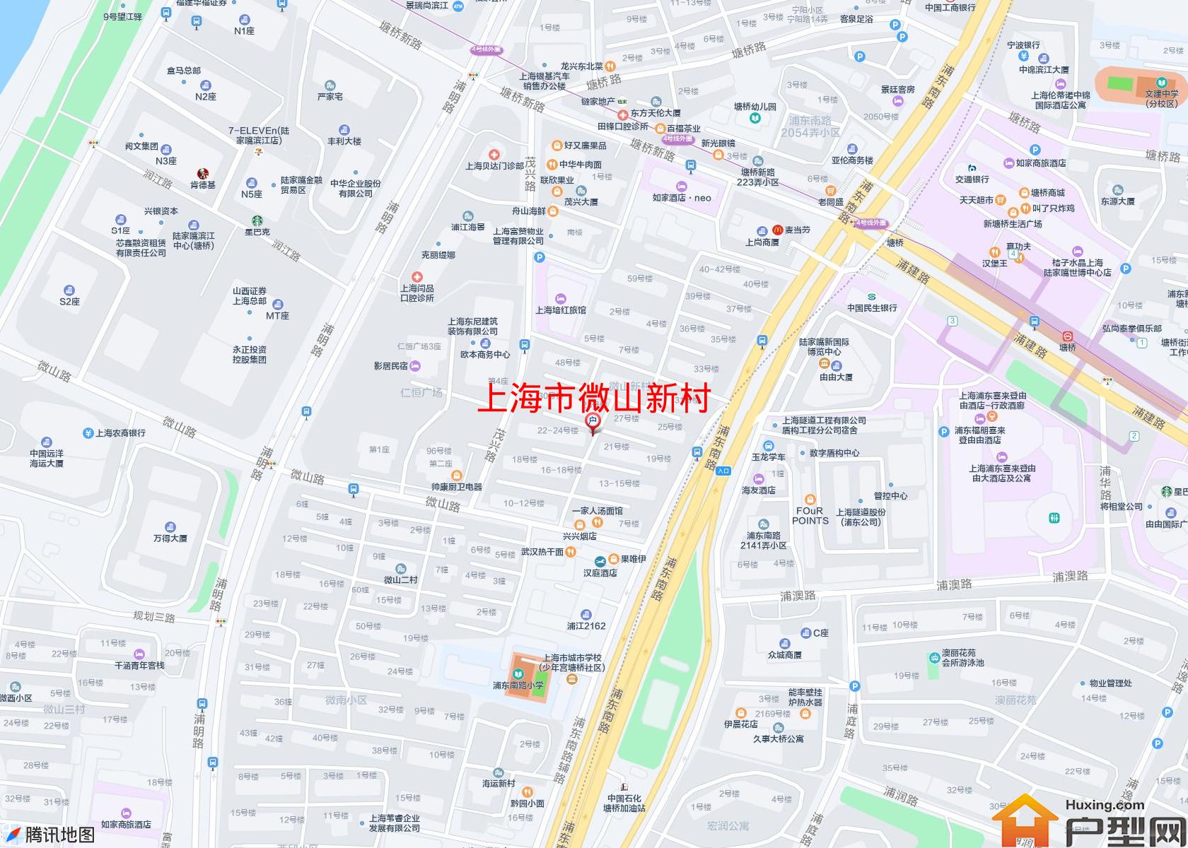 微山新村小区 - 户型网