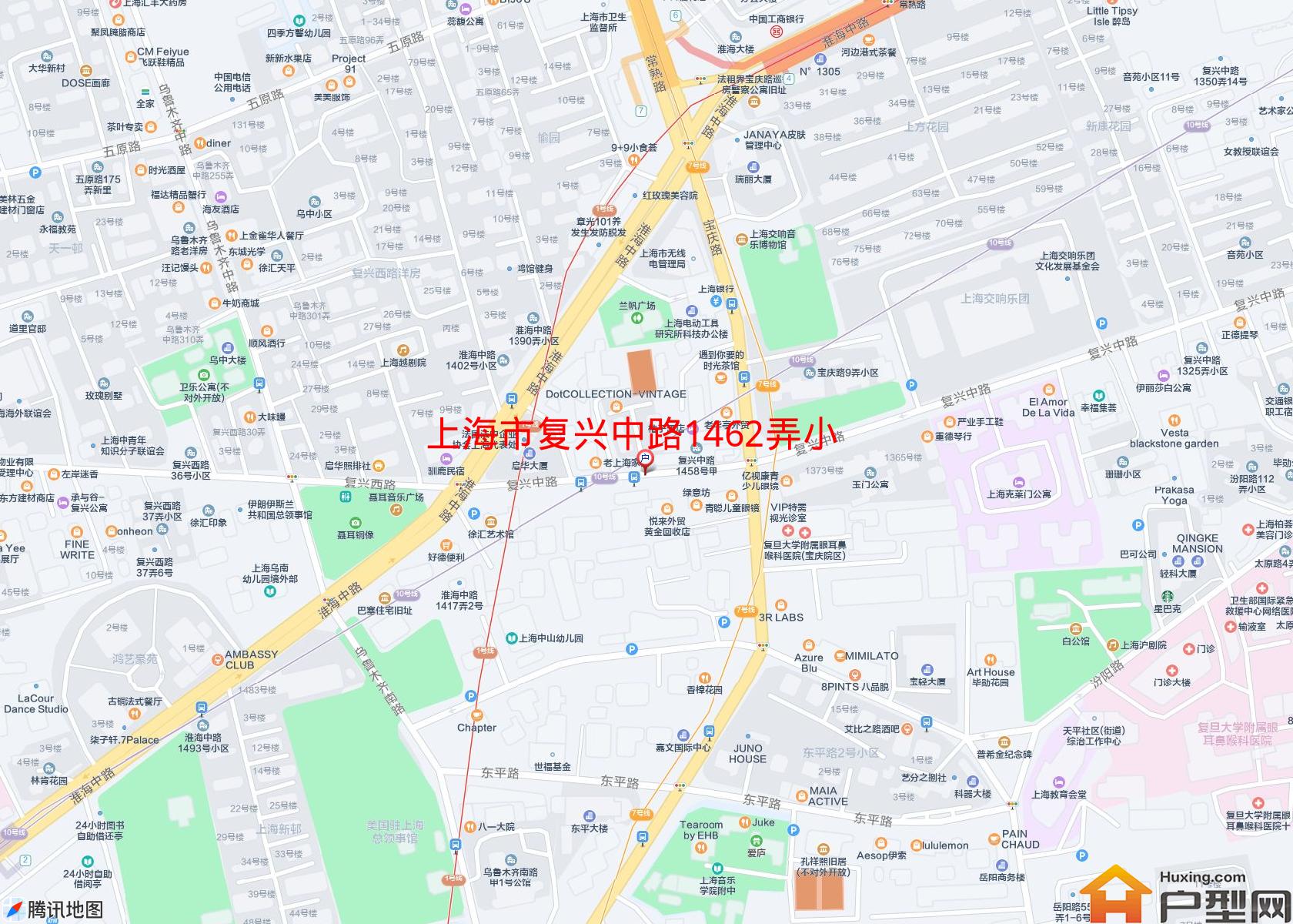 复兴中路1462弄小区小区 - 户型网