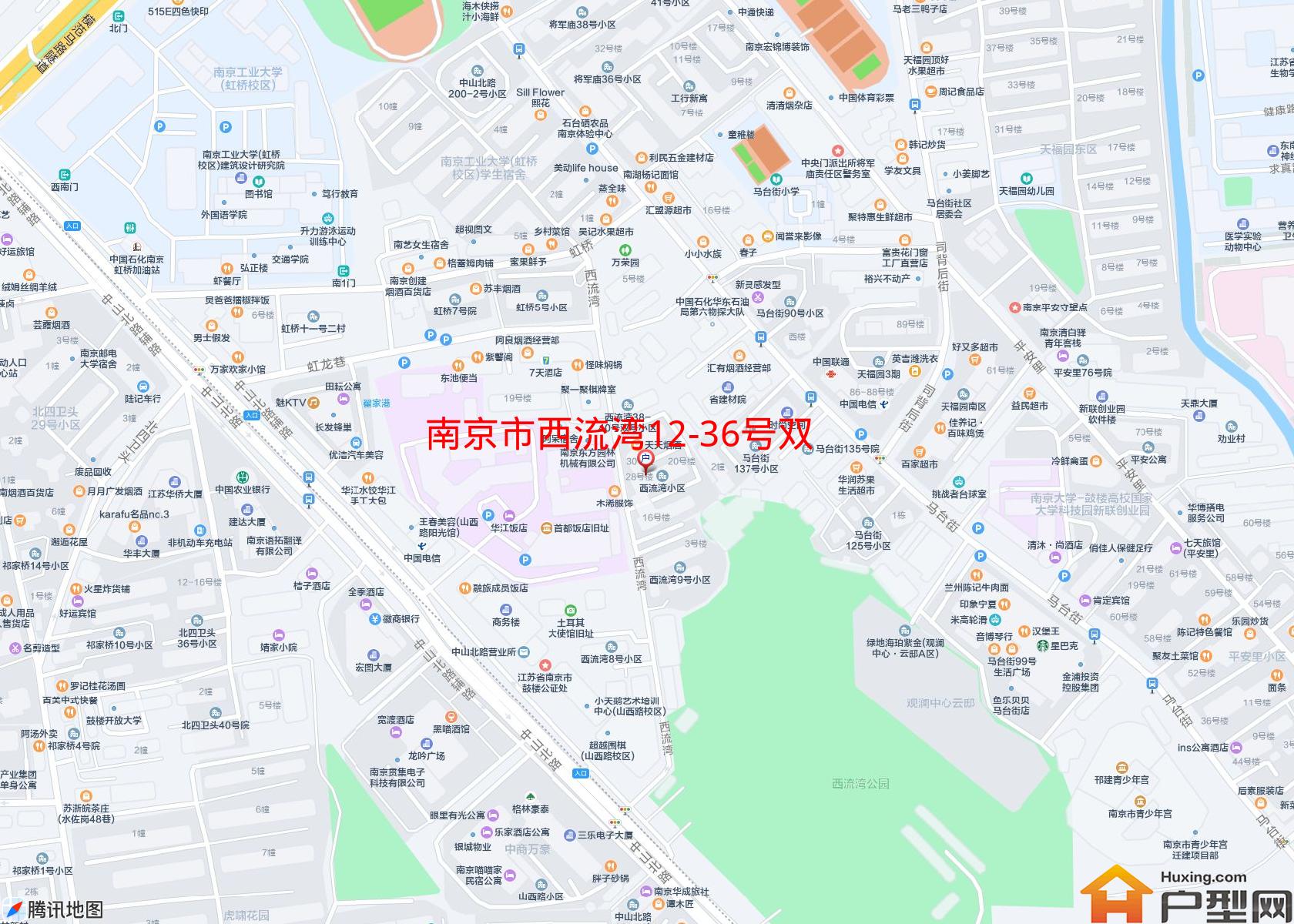 西流湾12-36号双号小区小区 - 户型网