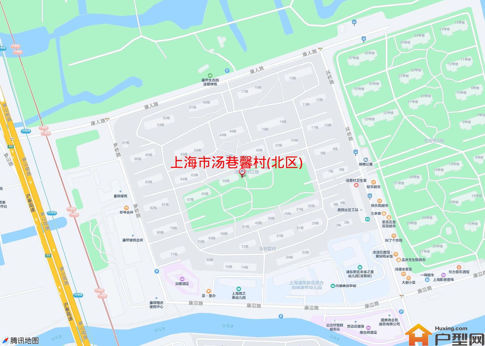 汤巷馨村(北区)小区 - 户型网