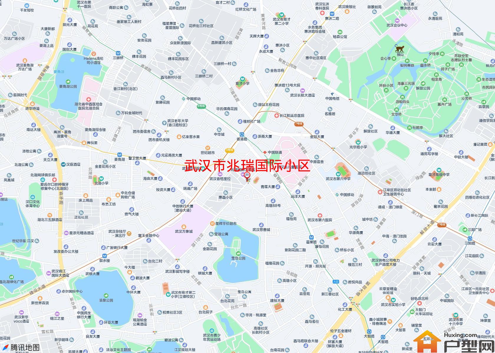 兆瑞国际小区小区 - 户型网