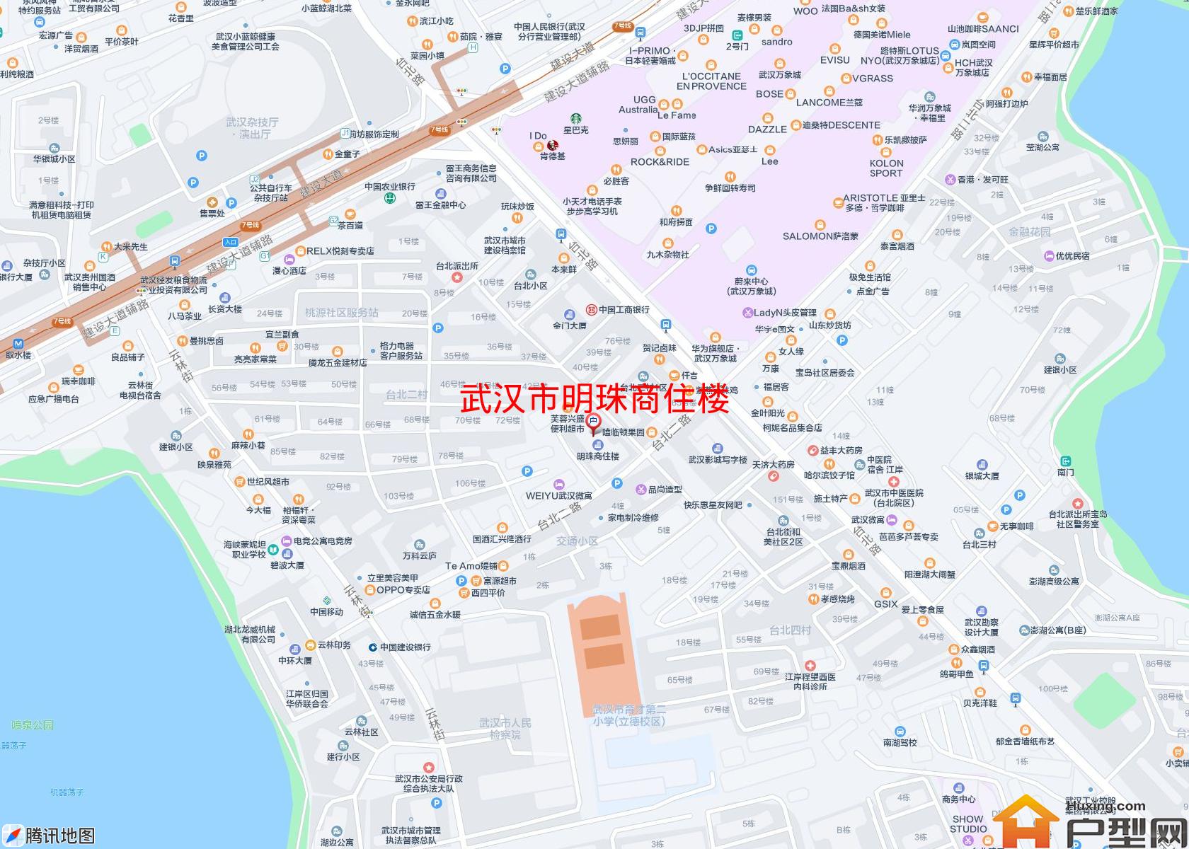 明珠商住楼小区 - 户型网